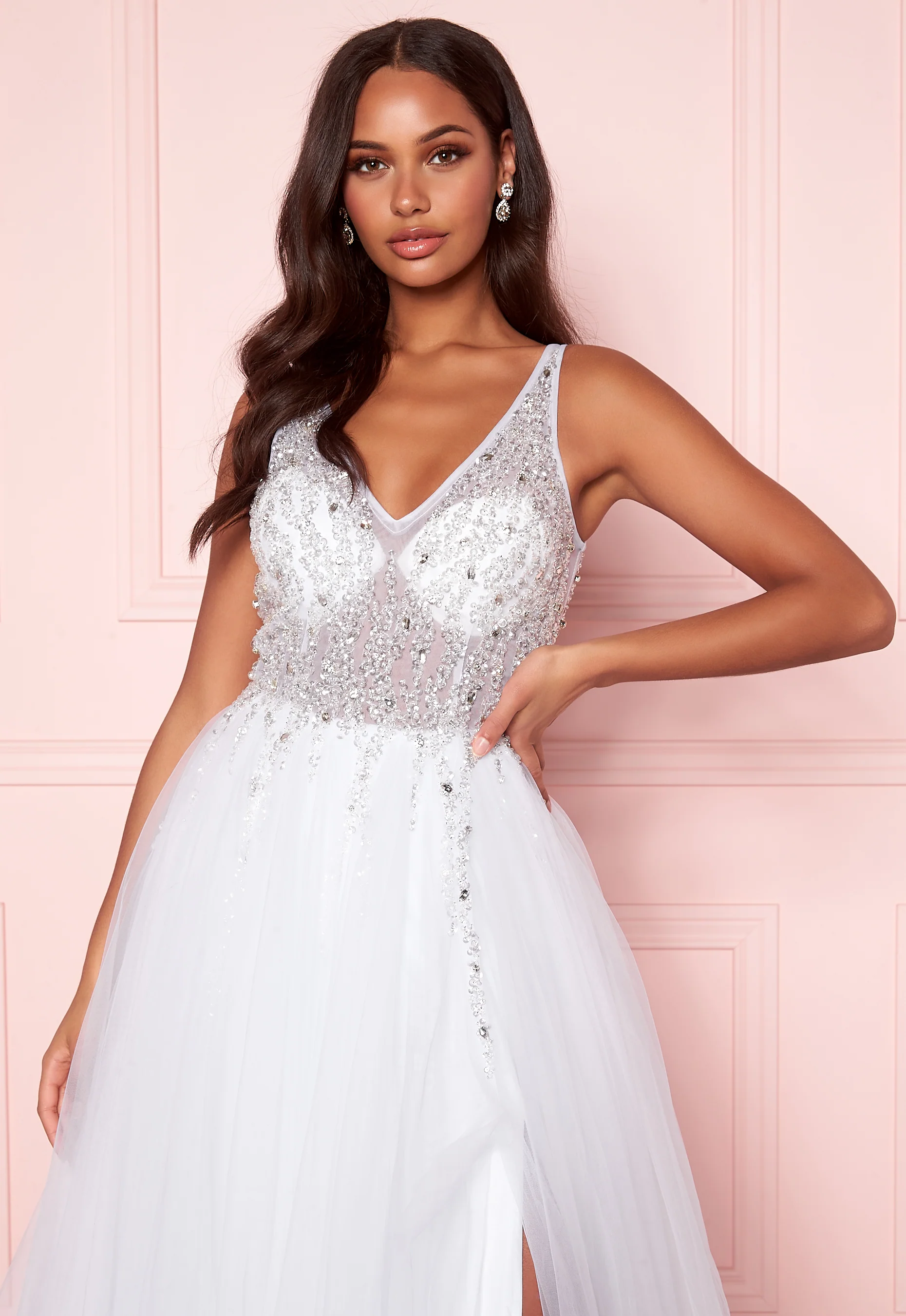 Sparkling Tulle Wedding Dress - Image 6