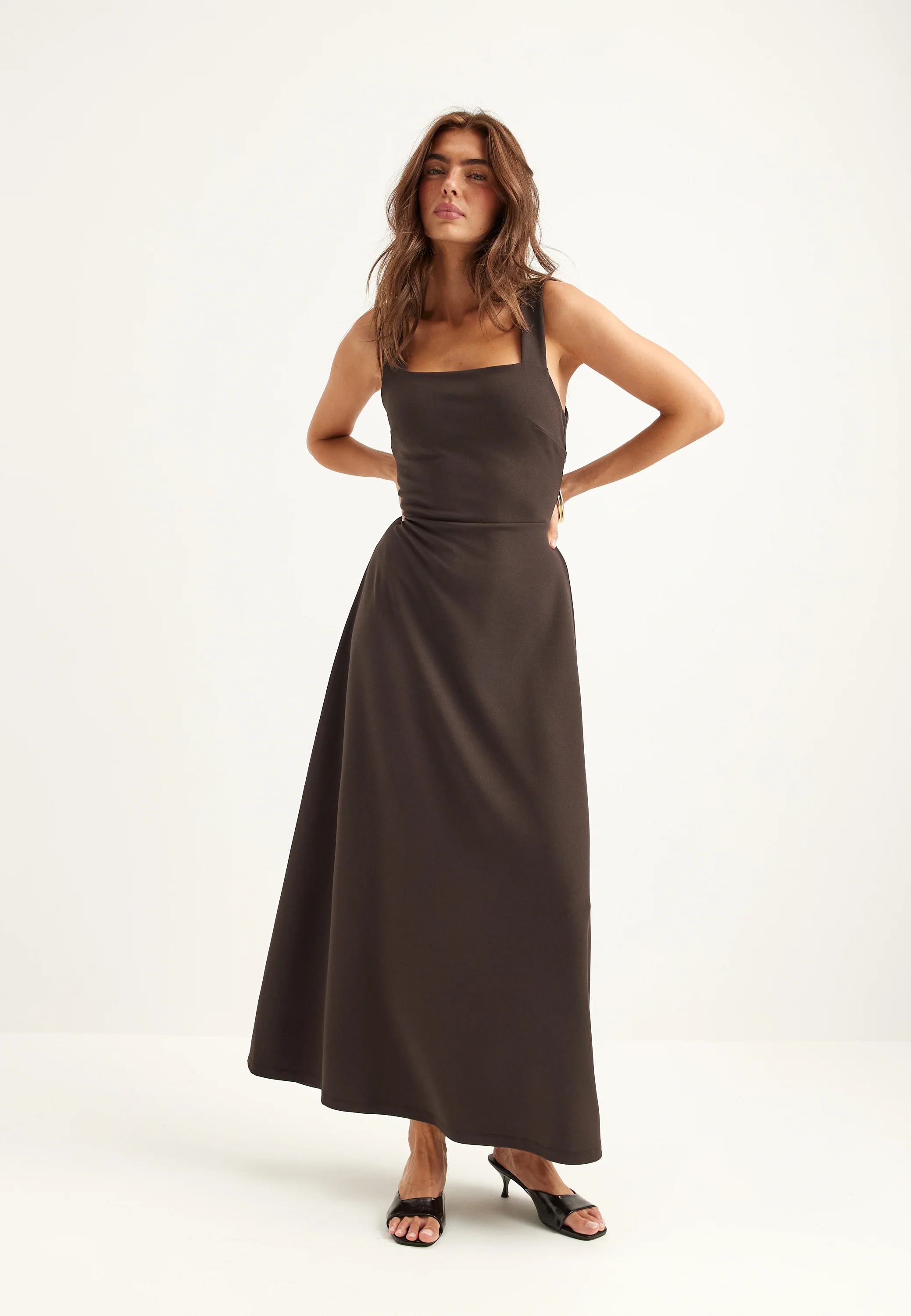 Square Neck Corset Dress - Image 2