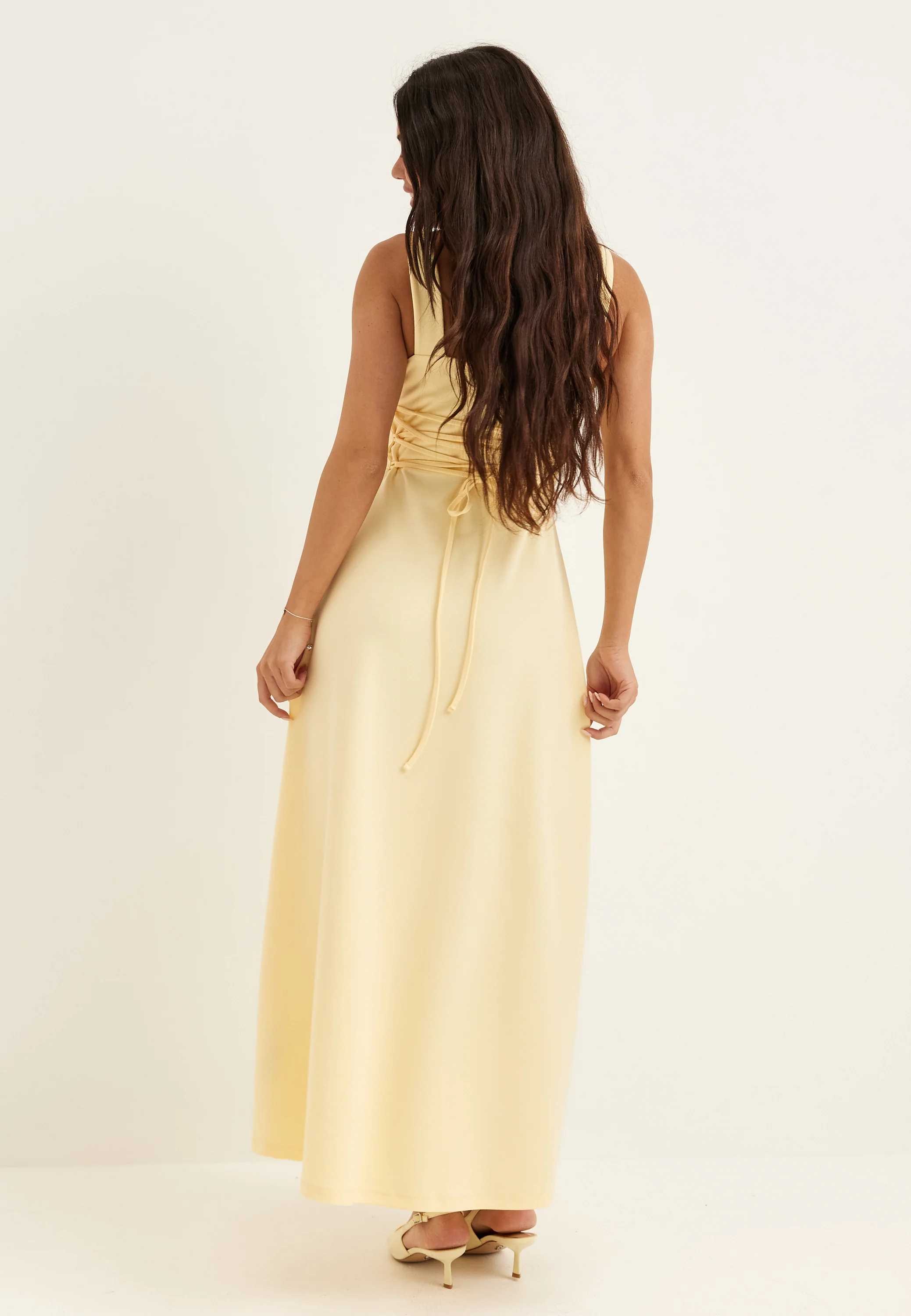 Square Neck Corset Dress - Image 2