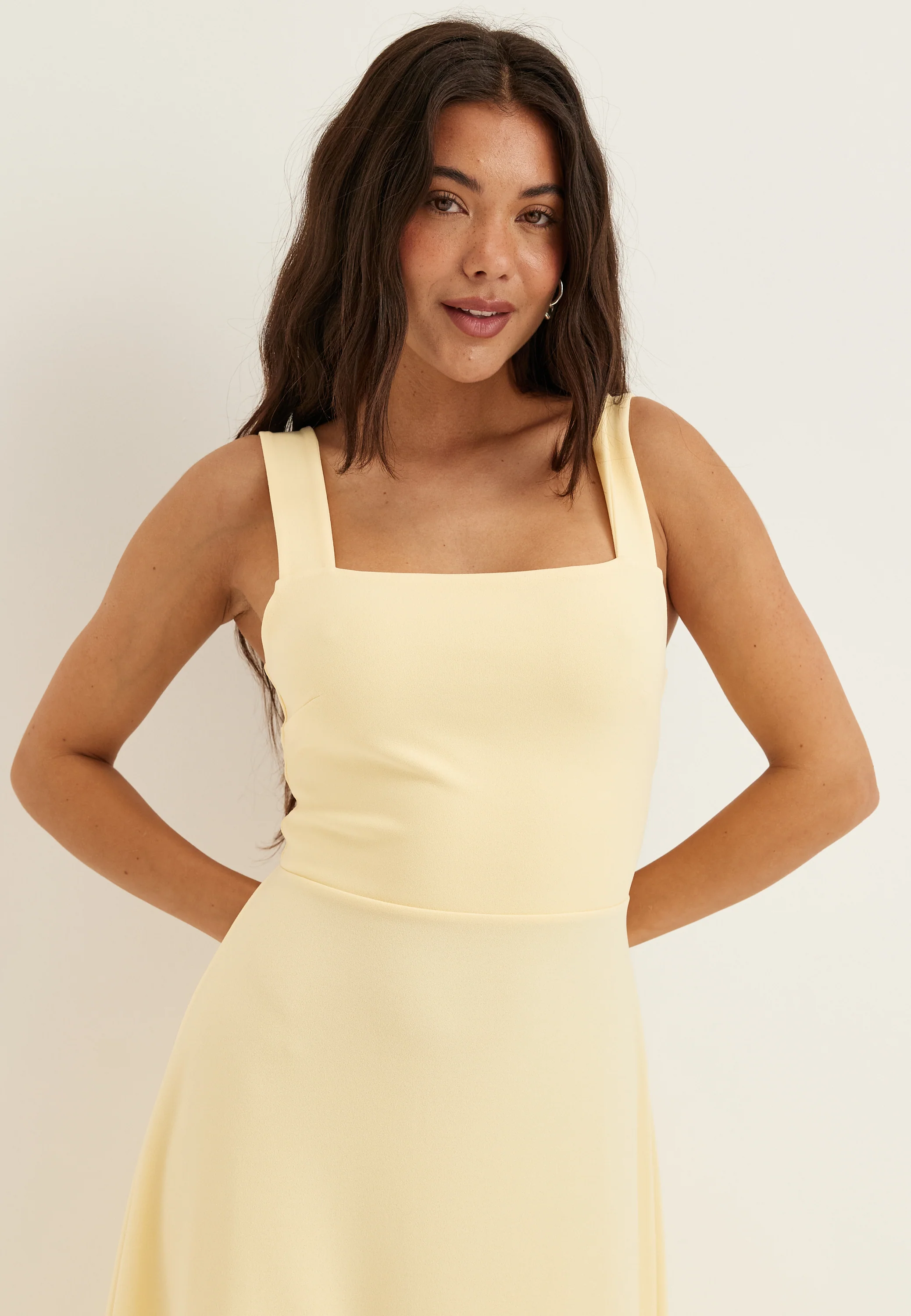 Square Neck Corset Dress - Image 3