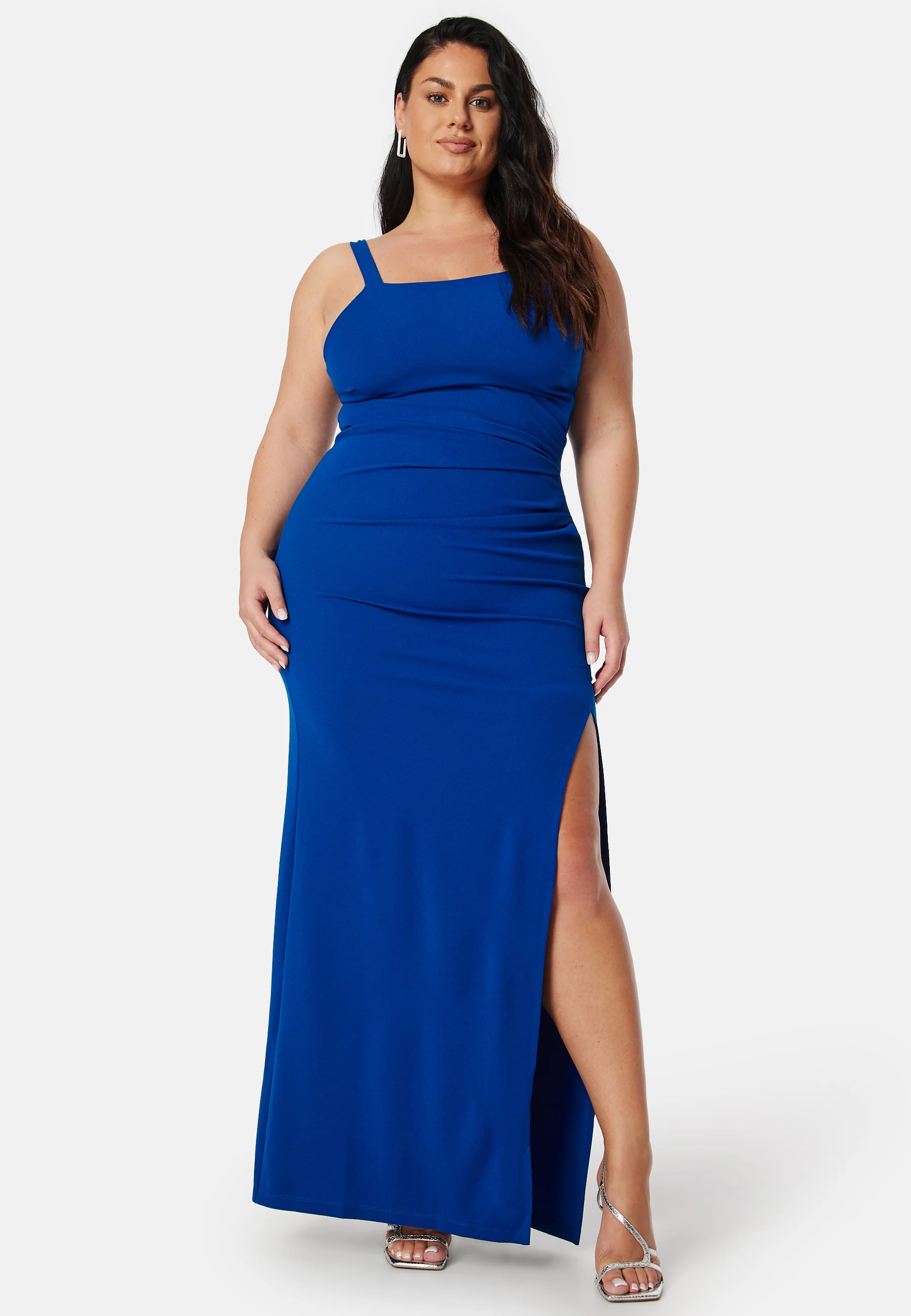 Square neck slit maxi  dress - Image 5