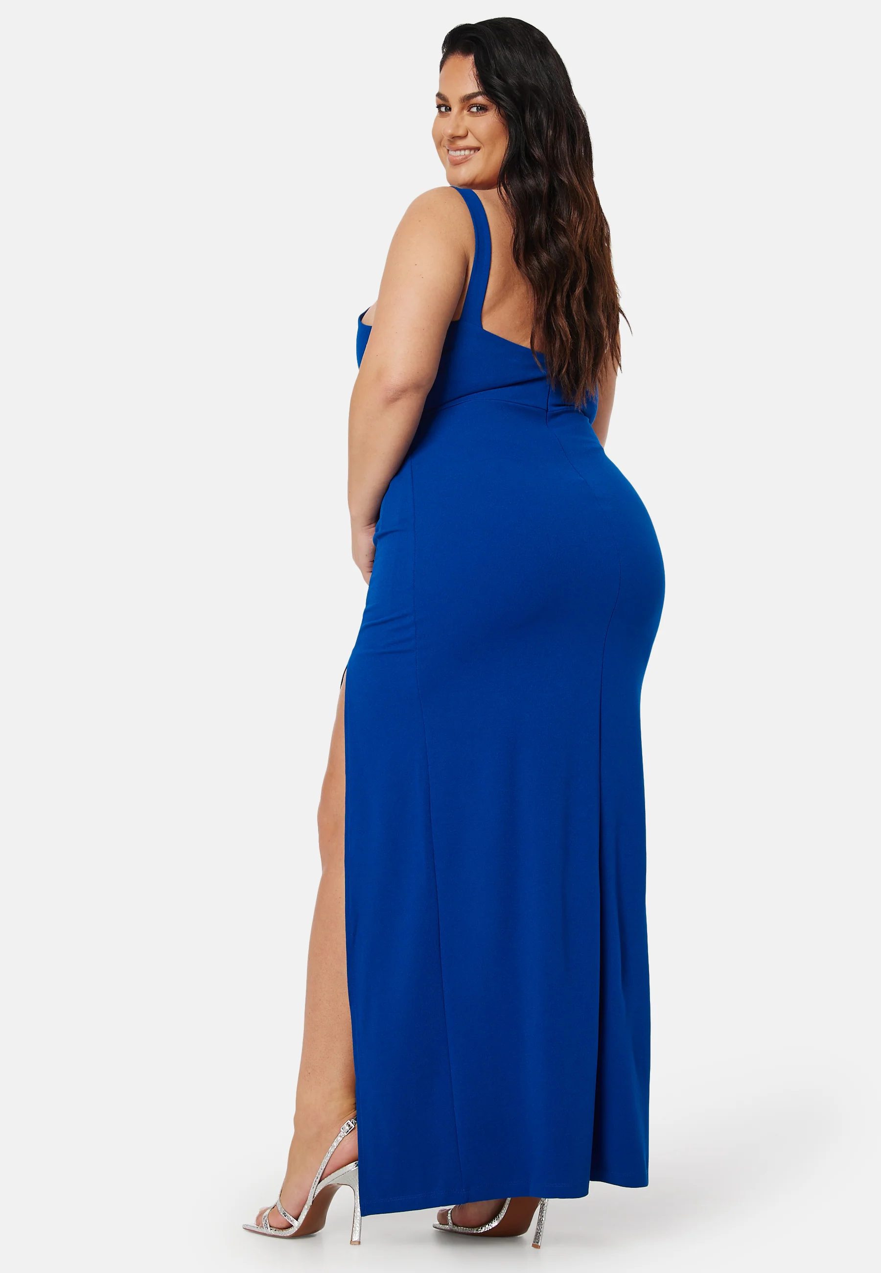 Square neck slit maxi  dress - Image 7