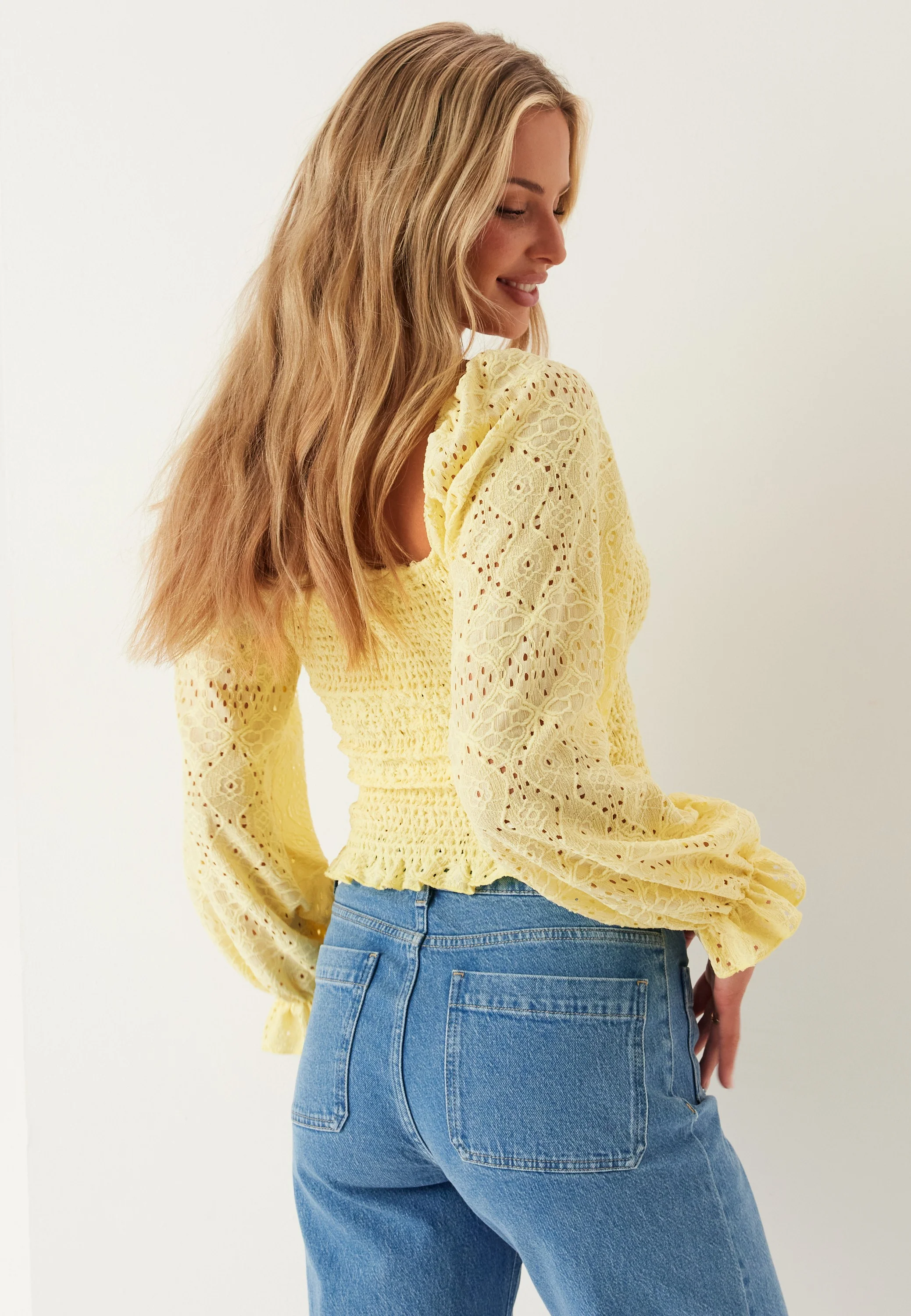 Square Neck Smock Top - Image 4