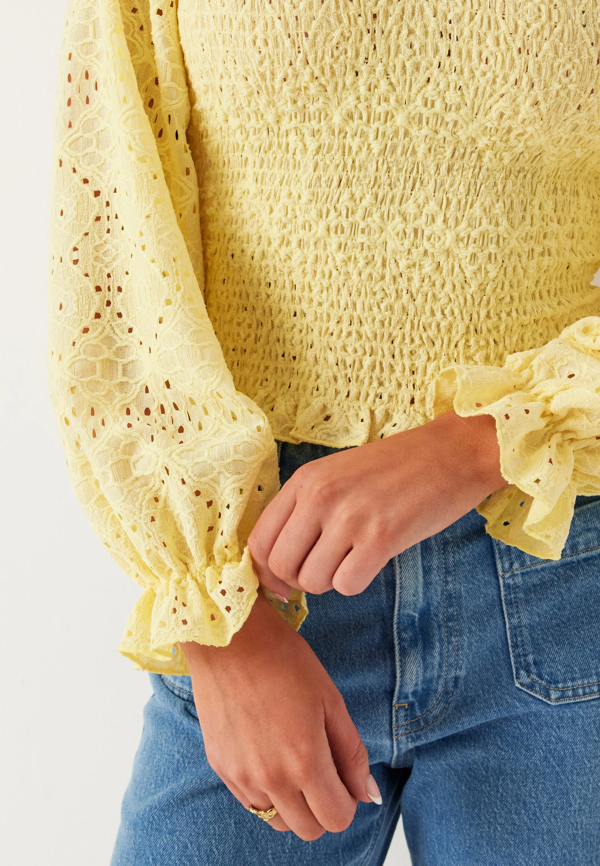 Square Neck Smock Top - Image 5