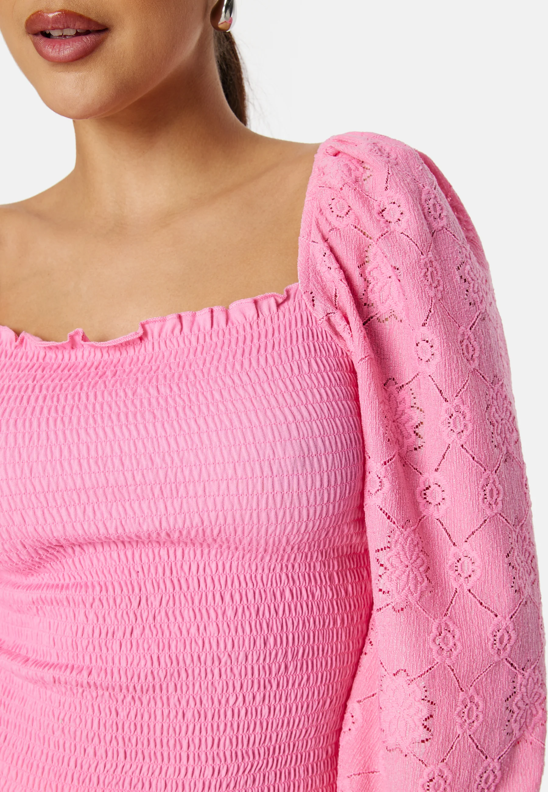 Square Neck Smock Top - Image 4