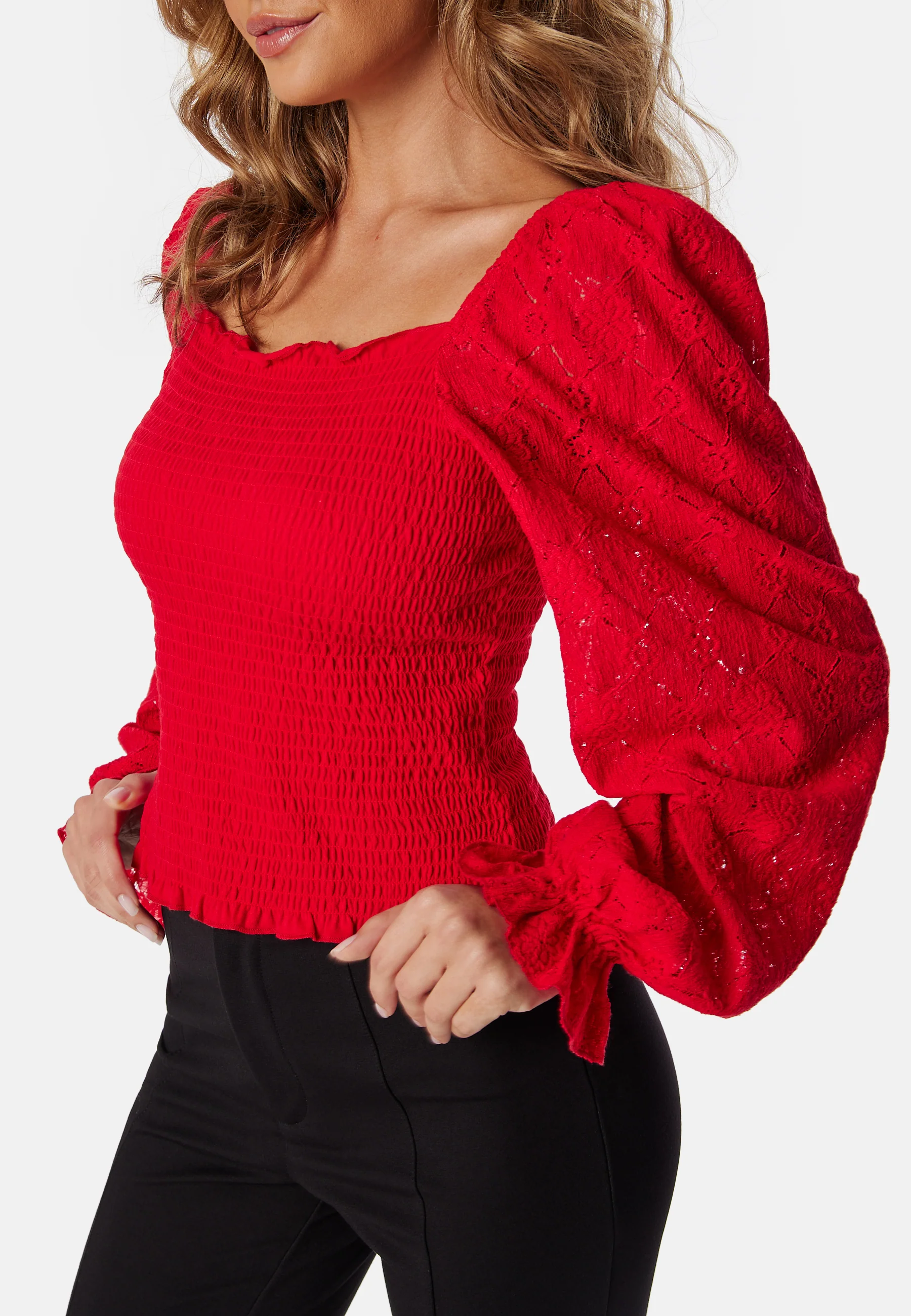 Square Neck Smock Top - Image 4