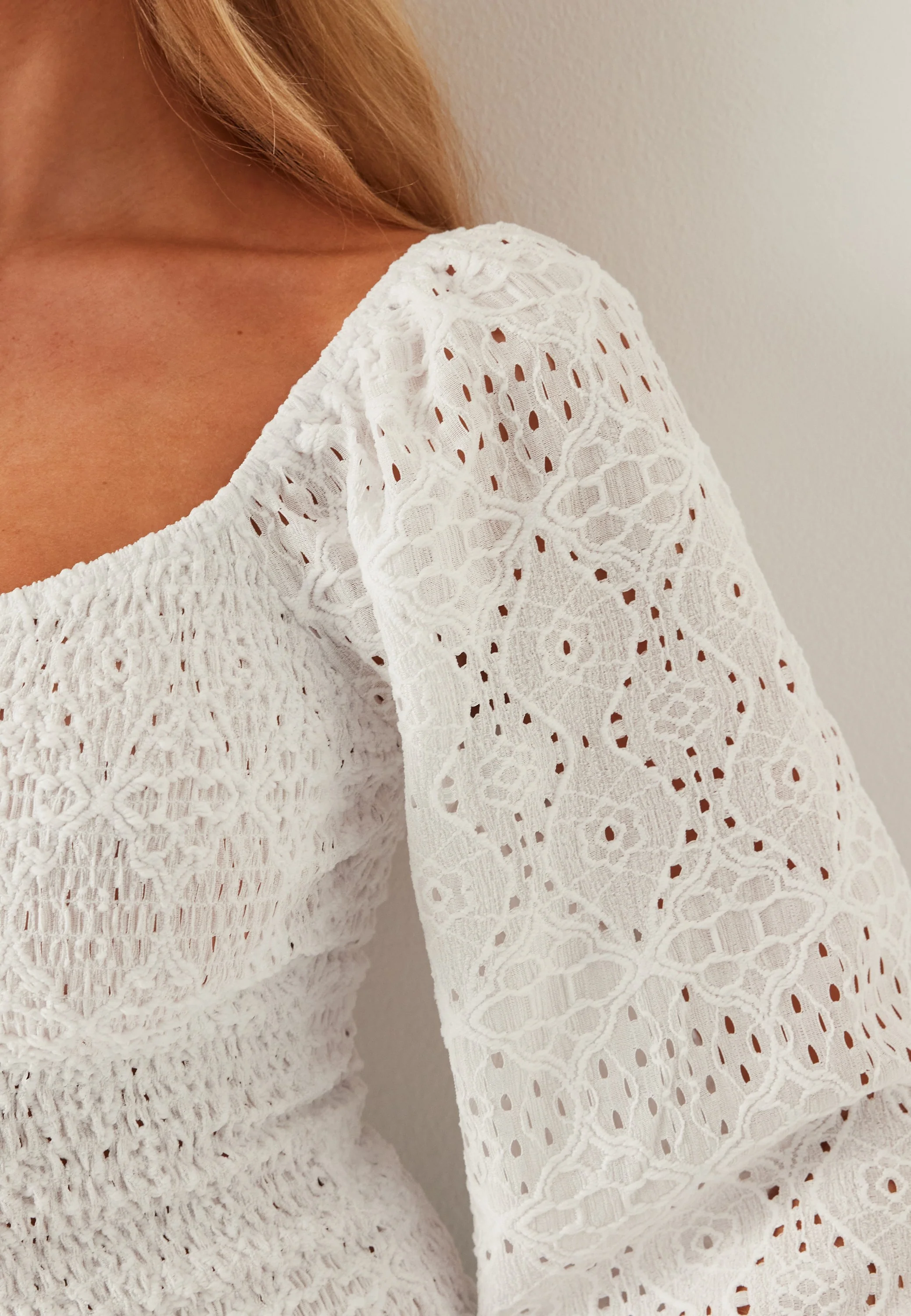 Square Neck Smock Top - Image 4