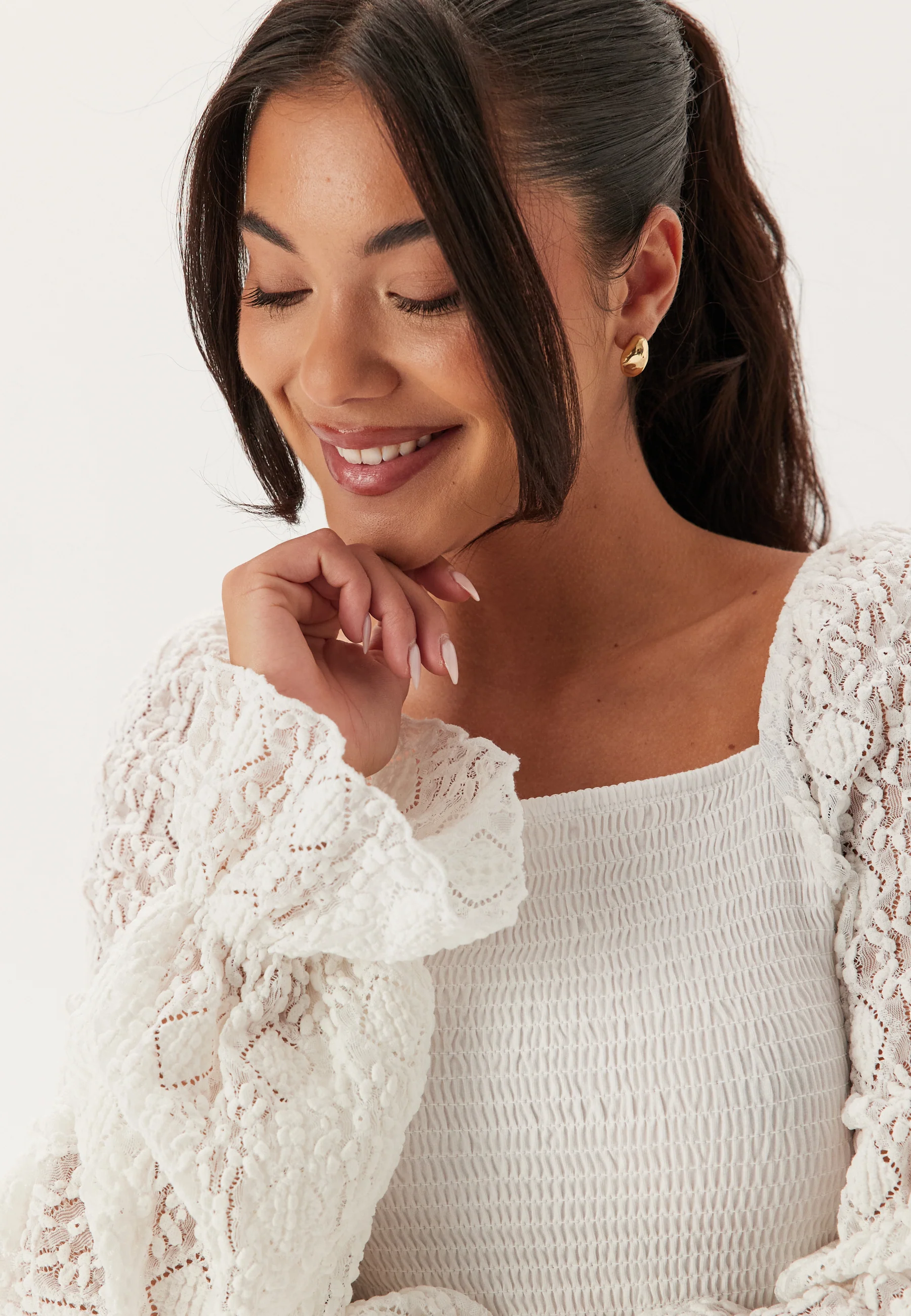 Square Neck Smock Top - Image 4