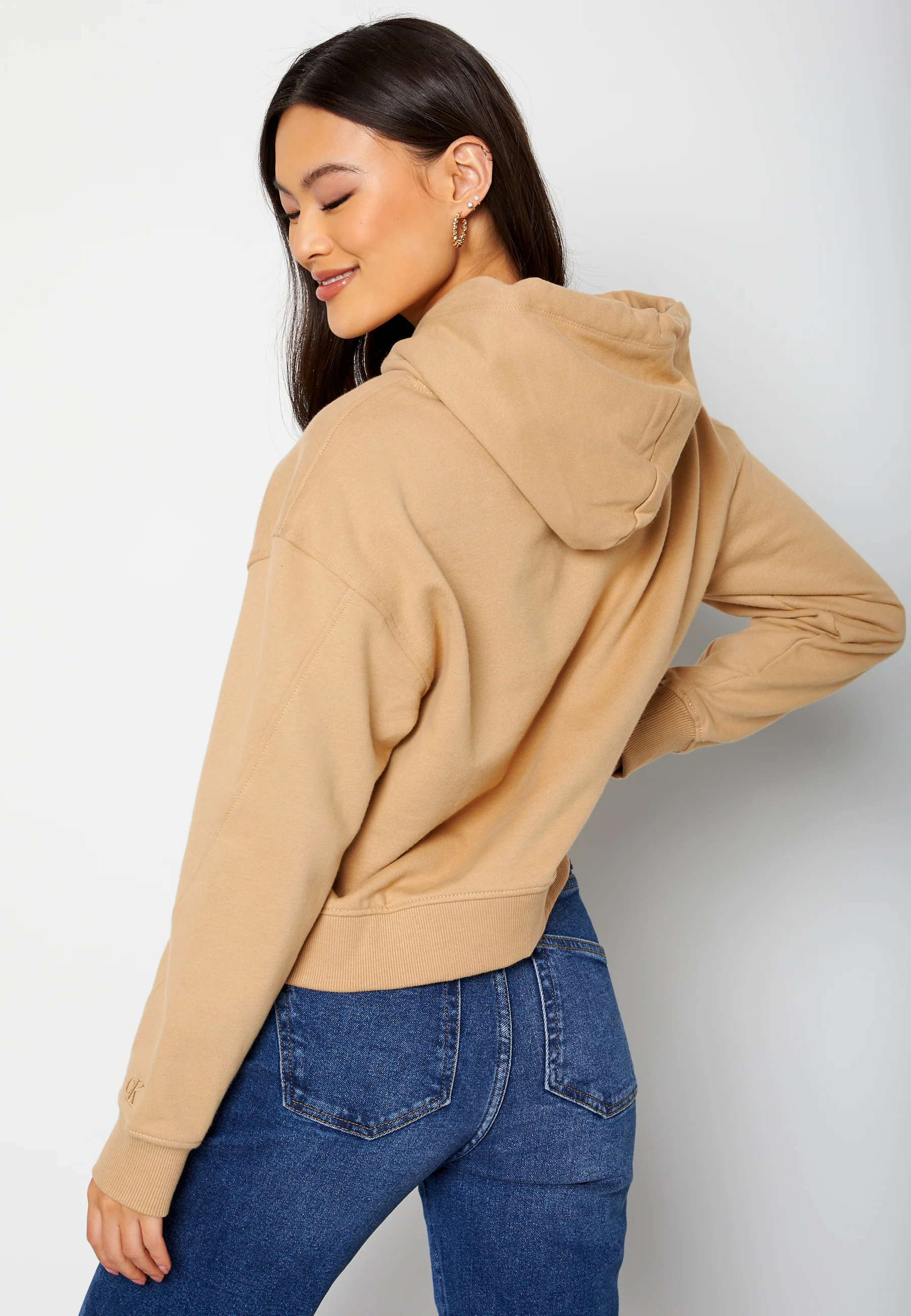 Stacked Logo Hoddie - Image 3