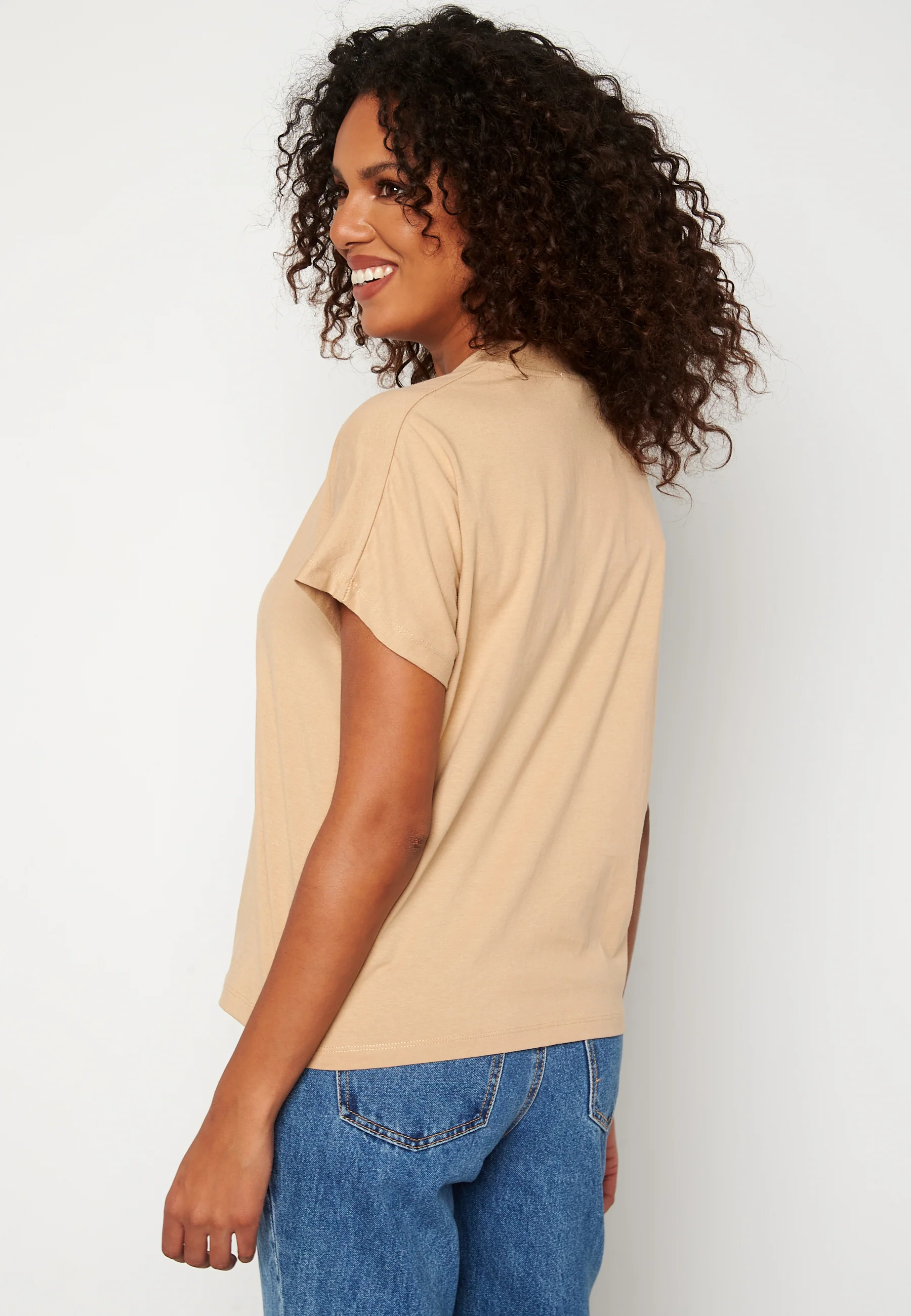 Stacked Logo Loose Tee - Image 3