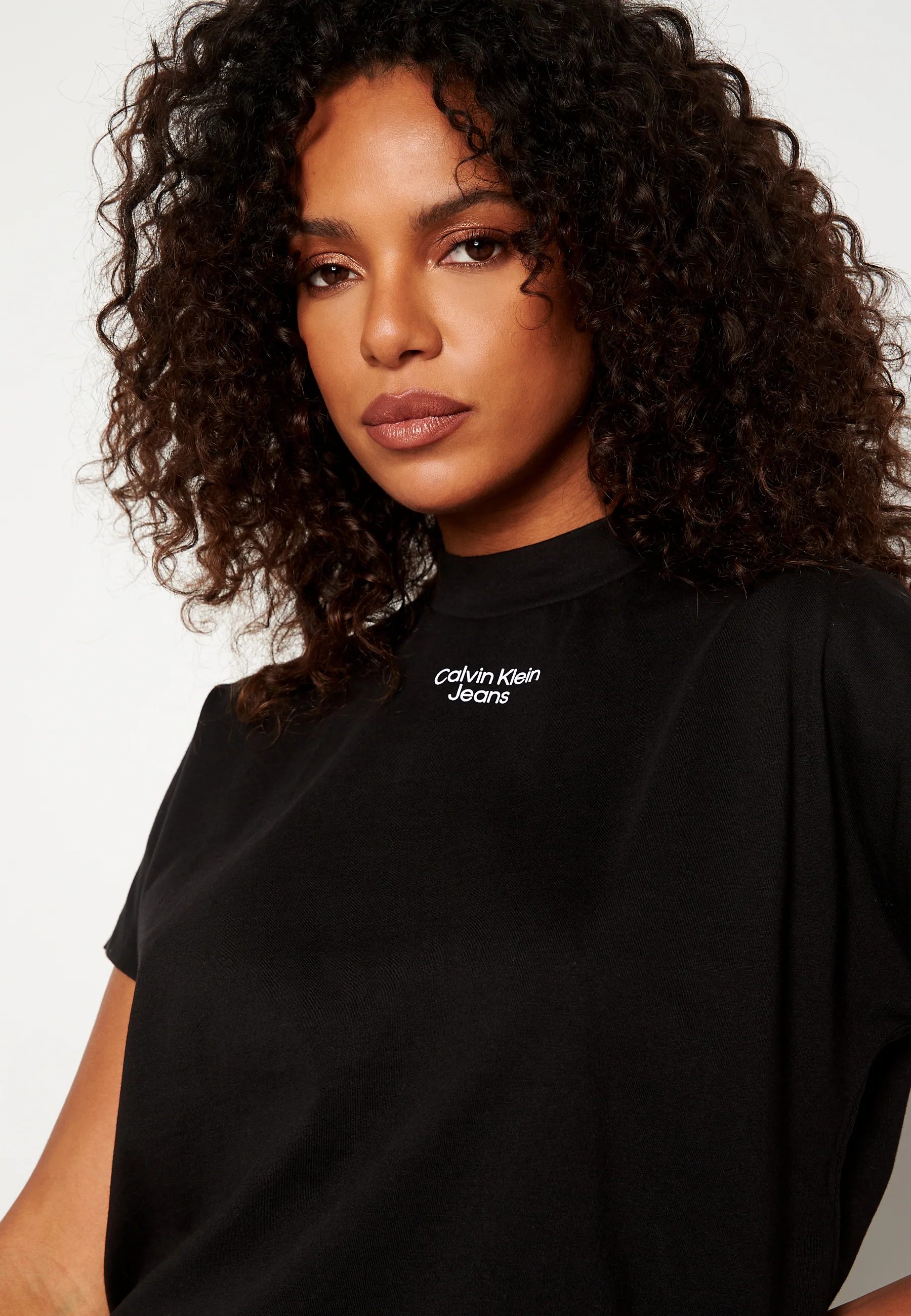 Stacked Logo Loose Tee - Image 4