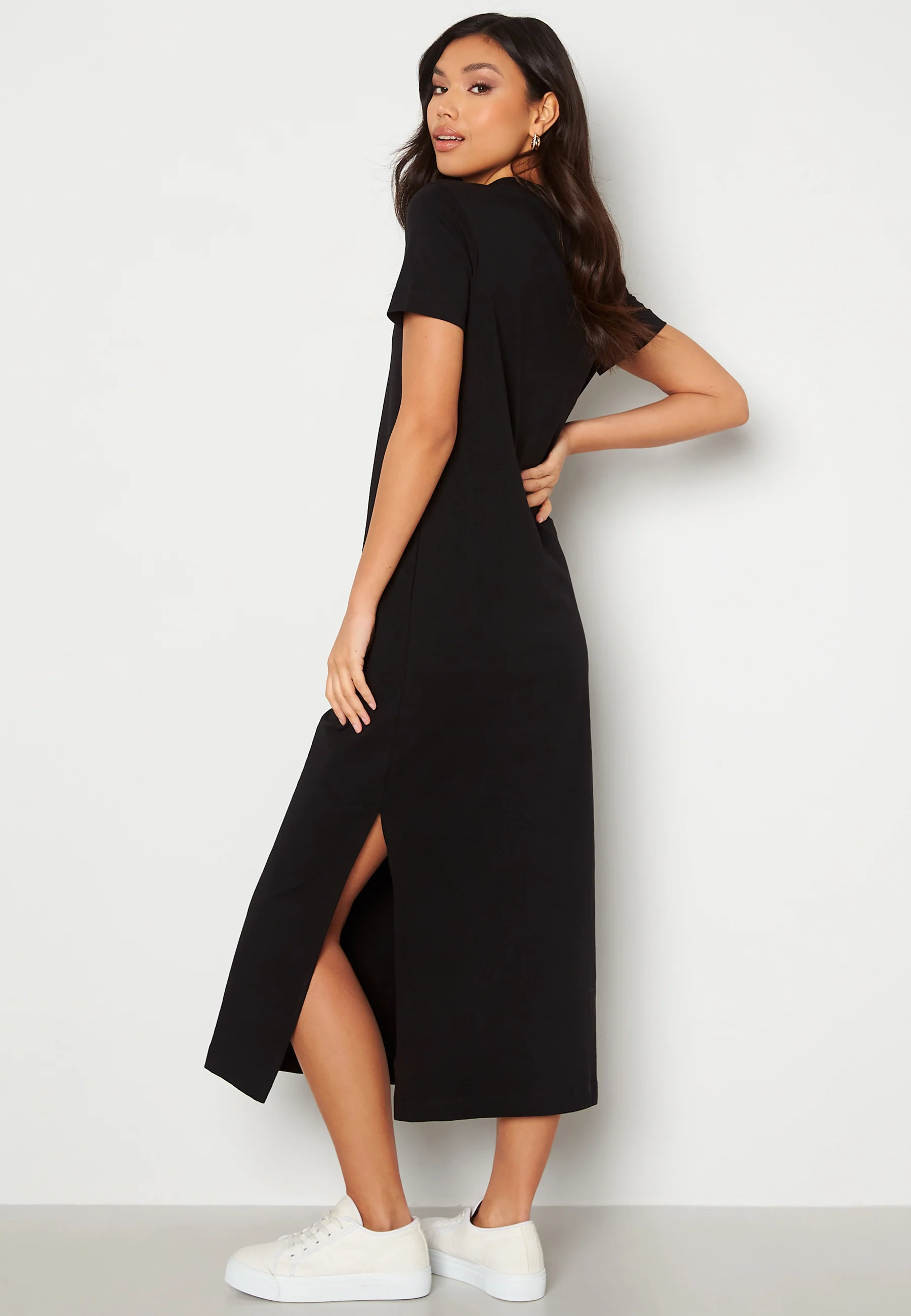 Stacked Logo T-Shirt Dress - Image 2