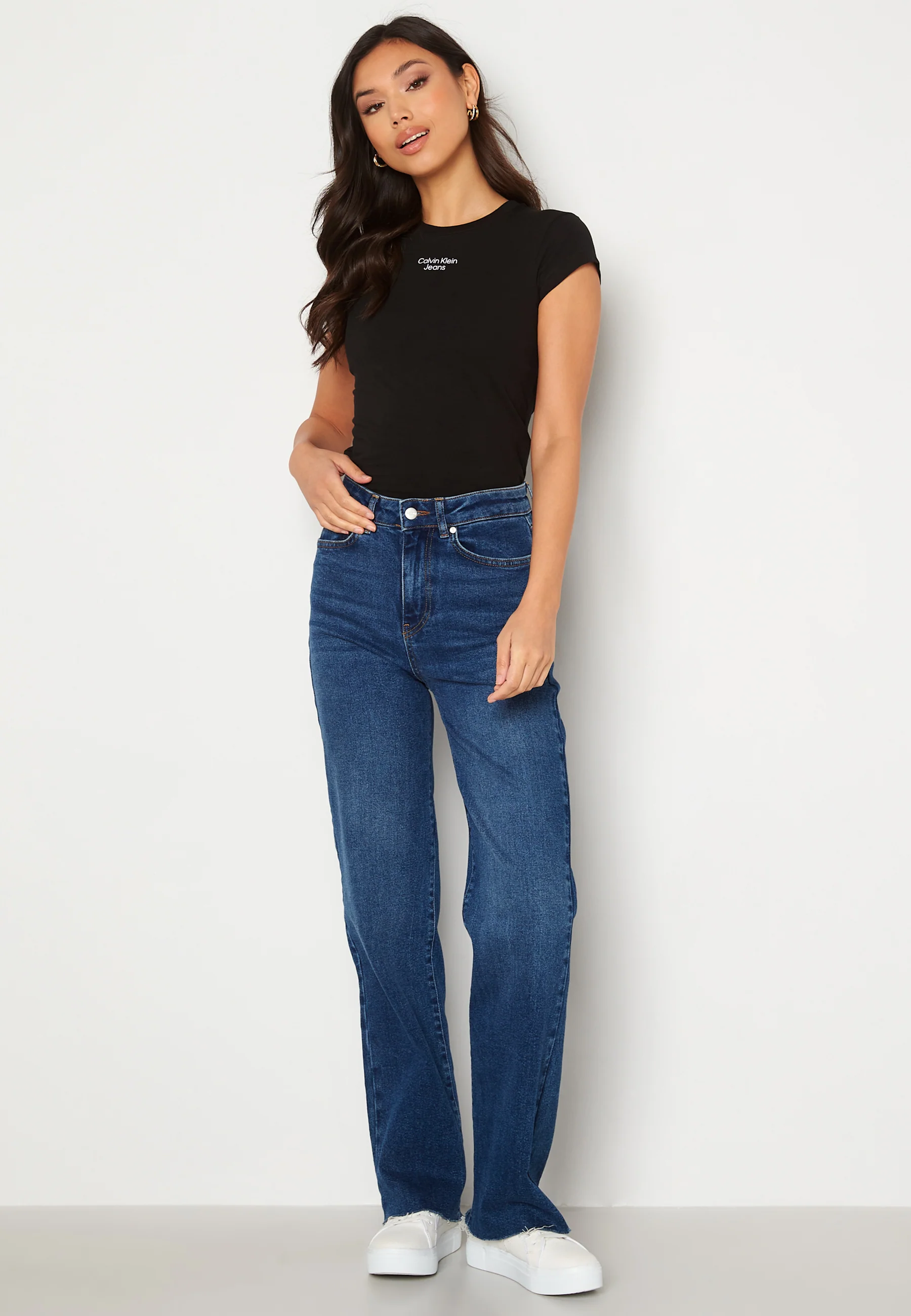 Stacked Logo Tight Tee - Image 2