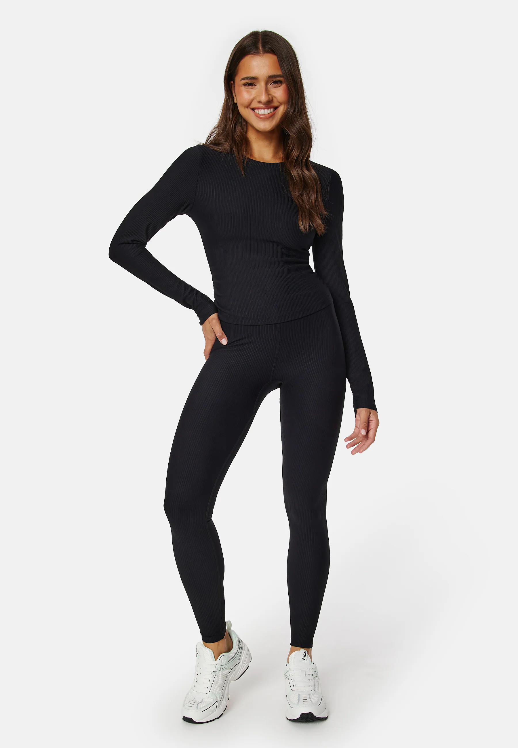 Stefania Soft Rib Leggings - Image 2