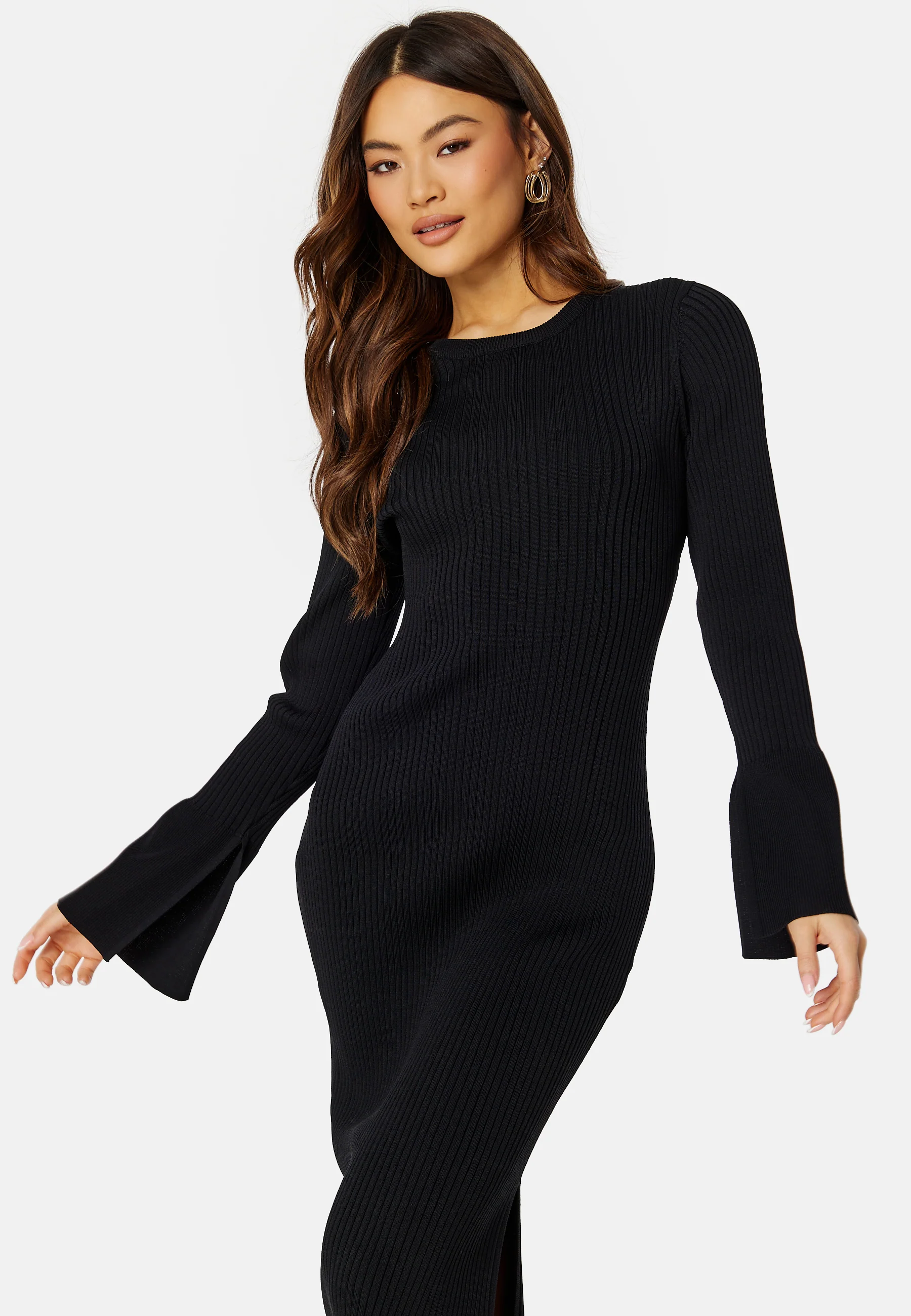 Stella Knitted Viscose Dress - Image 3