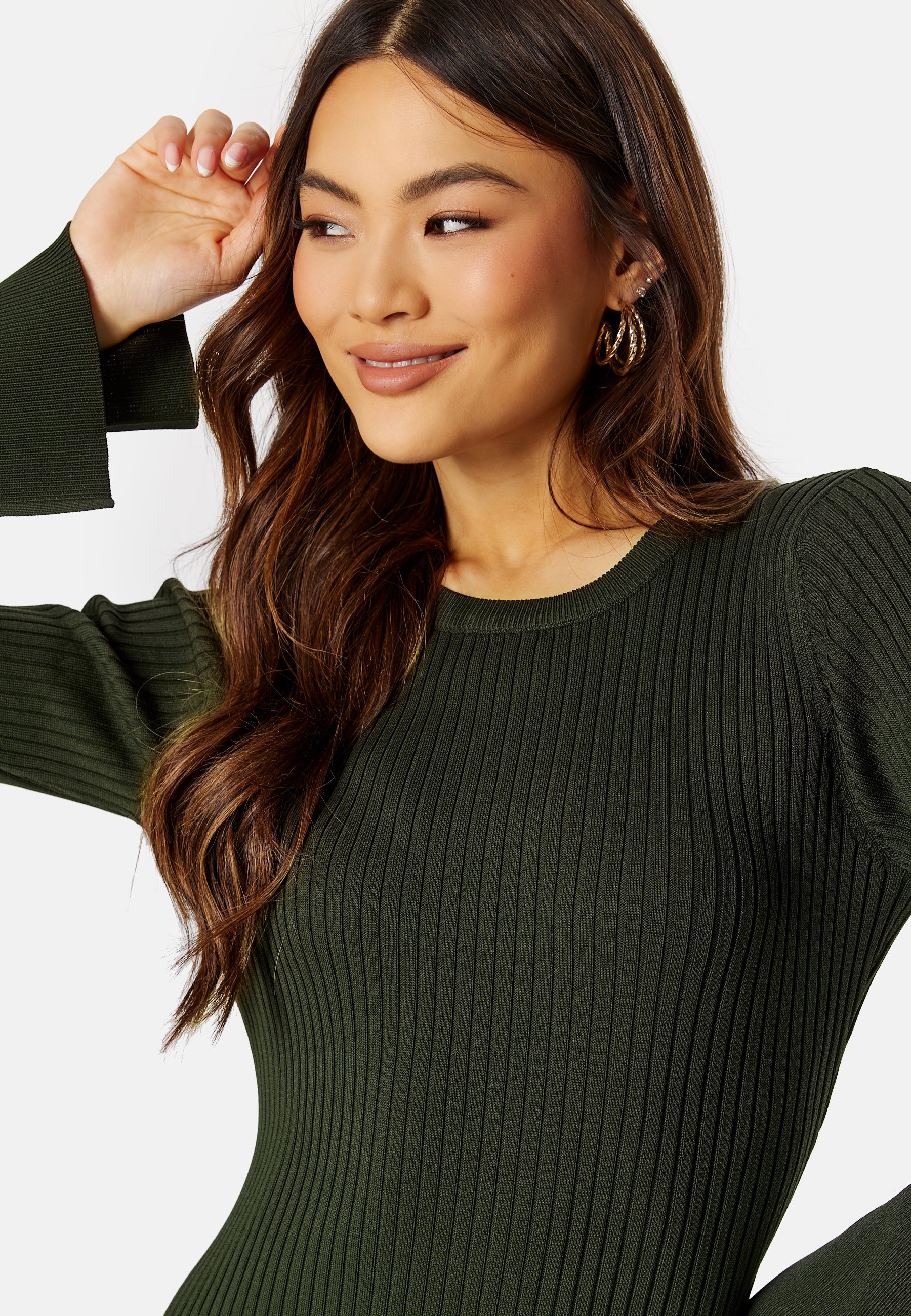 Stella Knitted Viscose Dress - Image 3