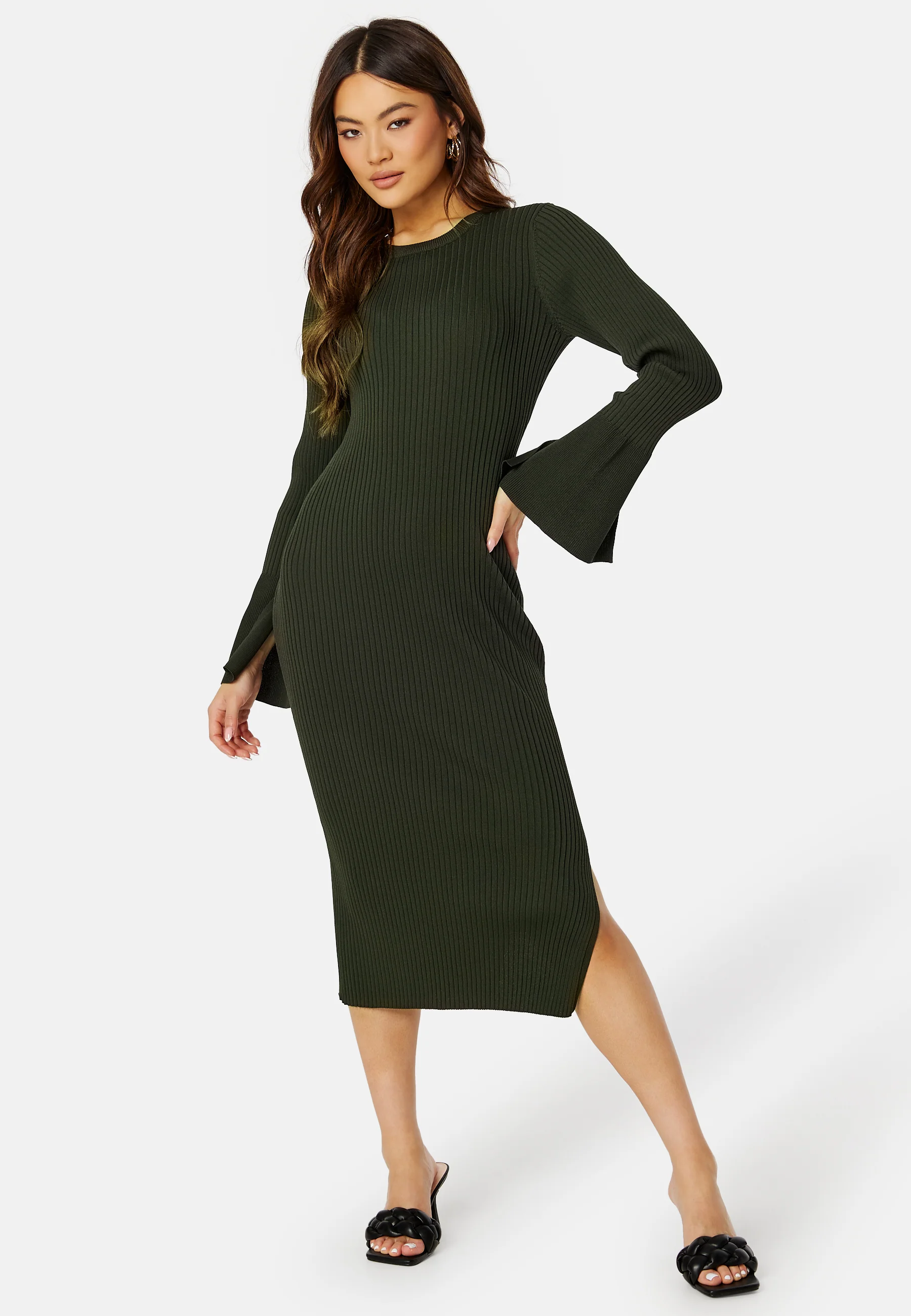 Stella Knitted Viscose Dress - Image 5