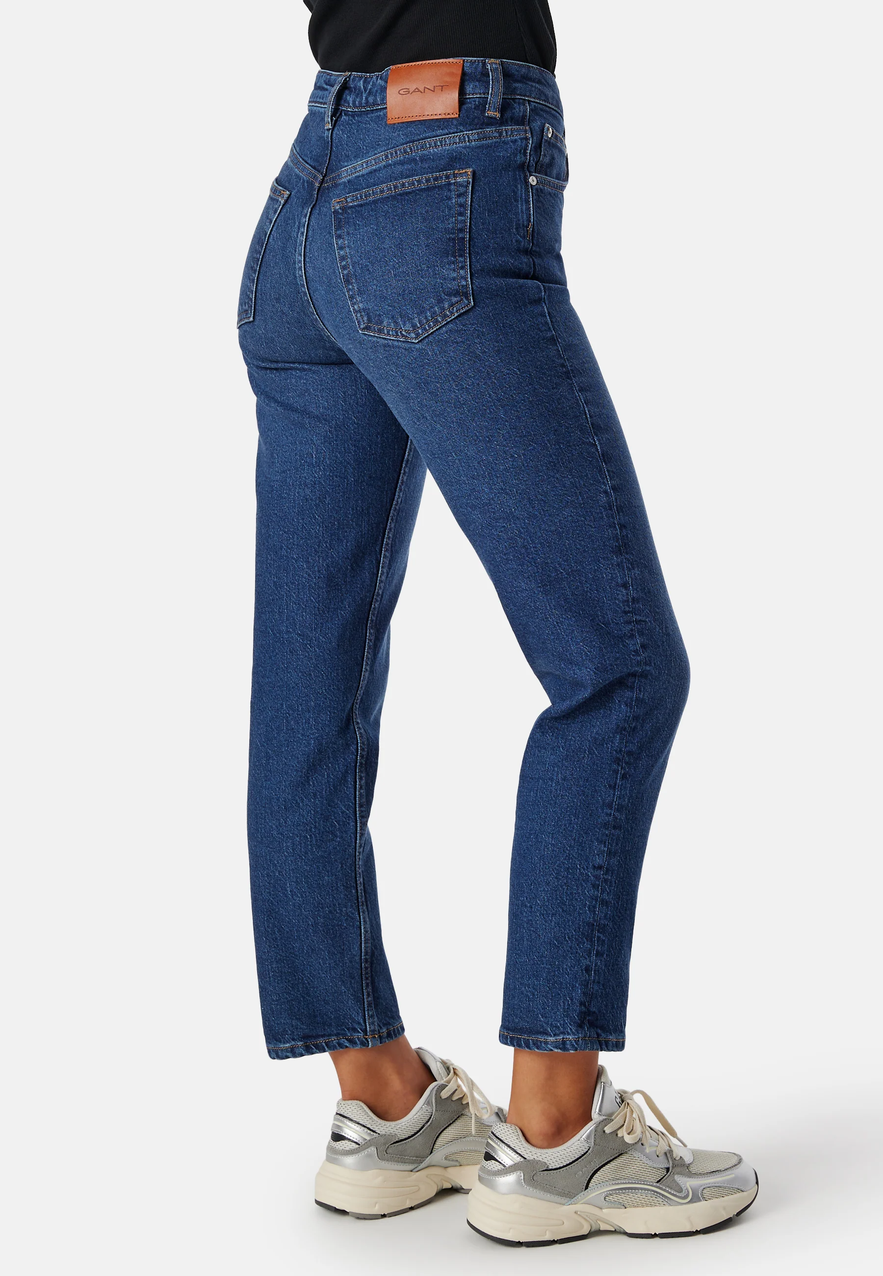 Straight Cropped Jeans - Image 3