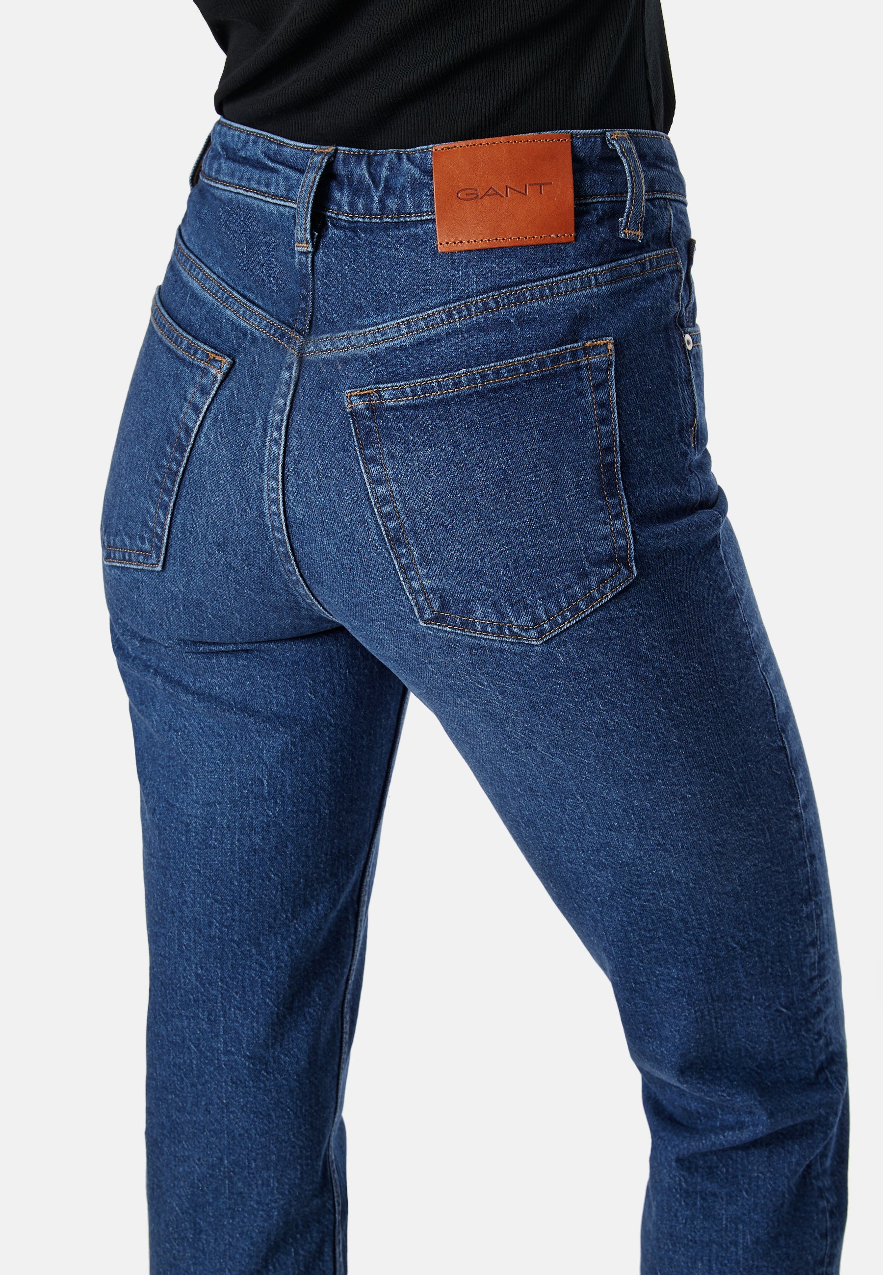 Straight Cropped Jeans - Image 4