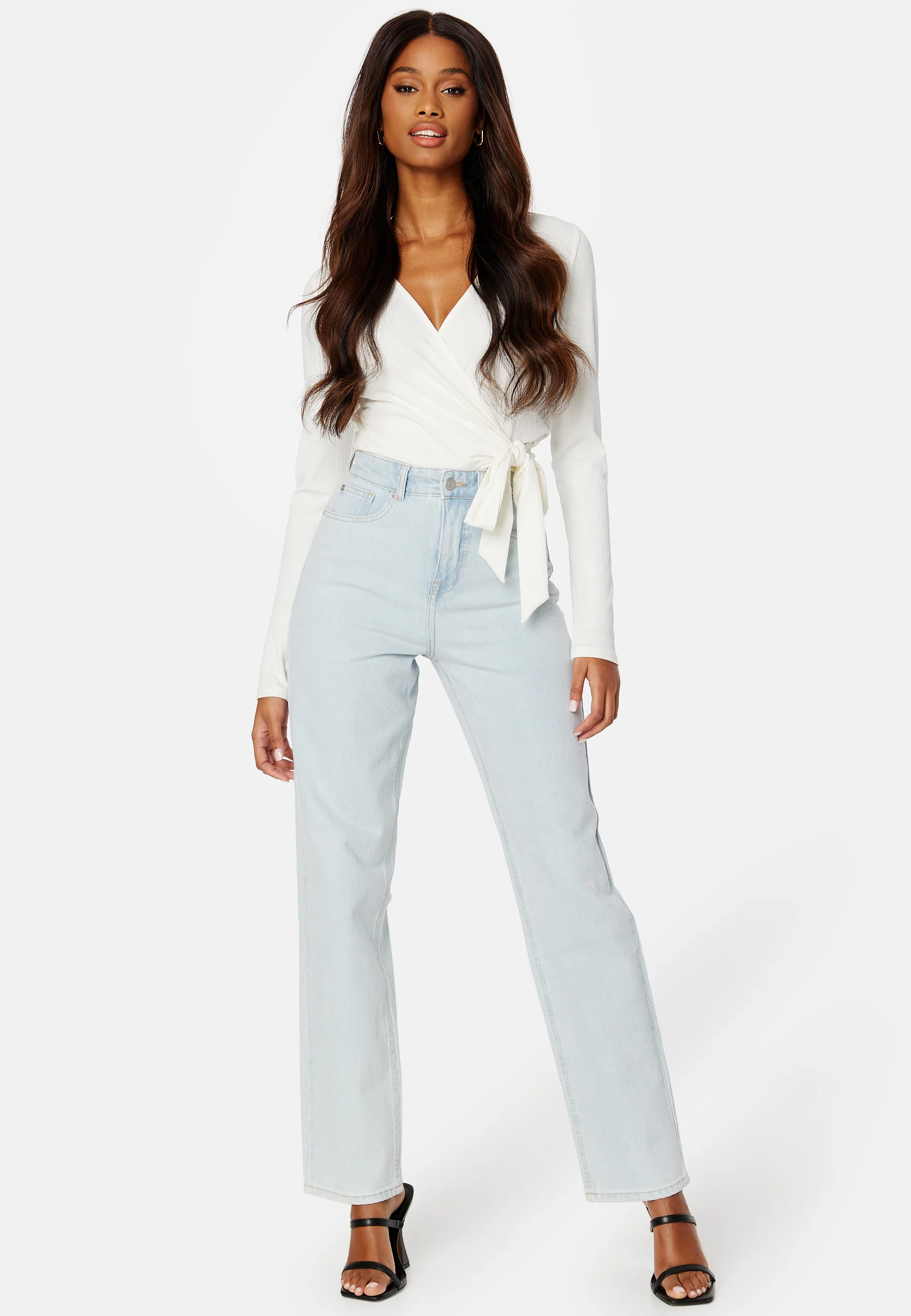 Straight High Waist Jeans