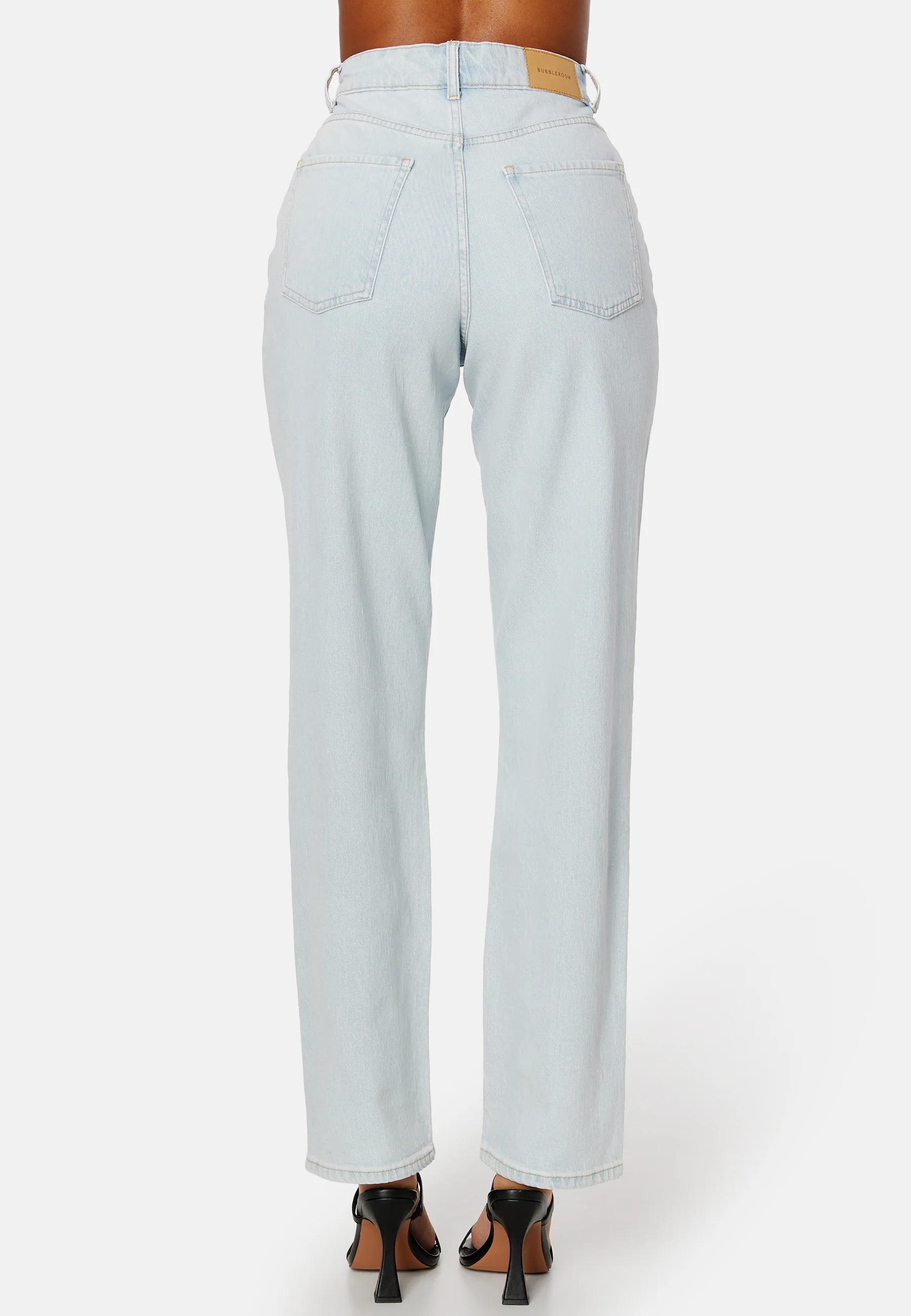 Straight High Waist Jeans - Image 3