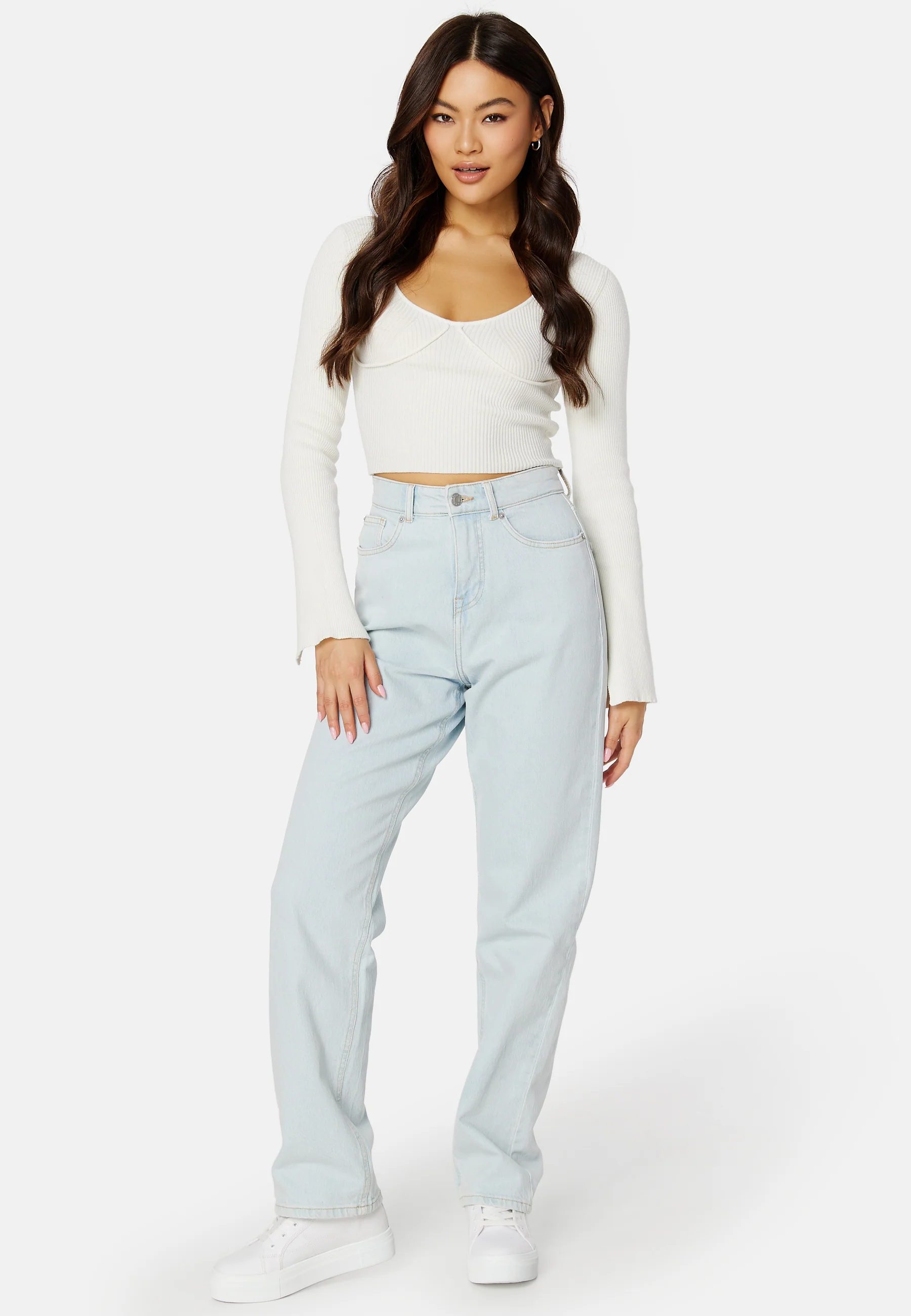 Straight High Waist Jeans - Image 6