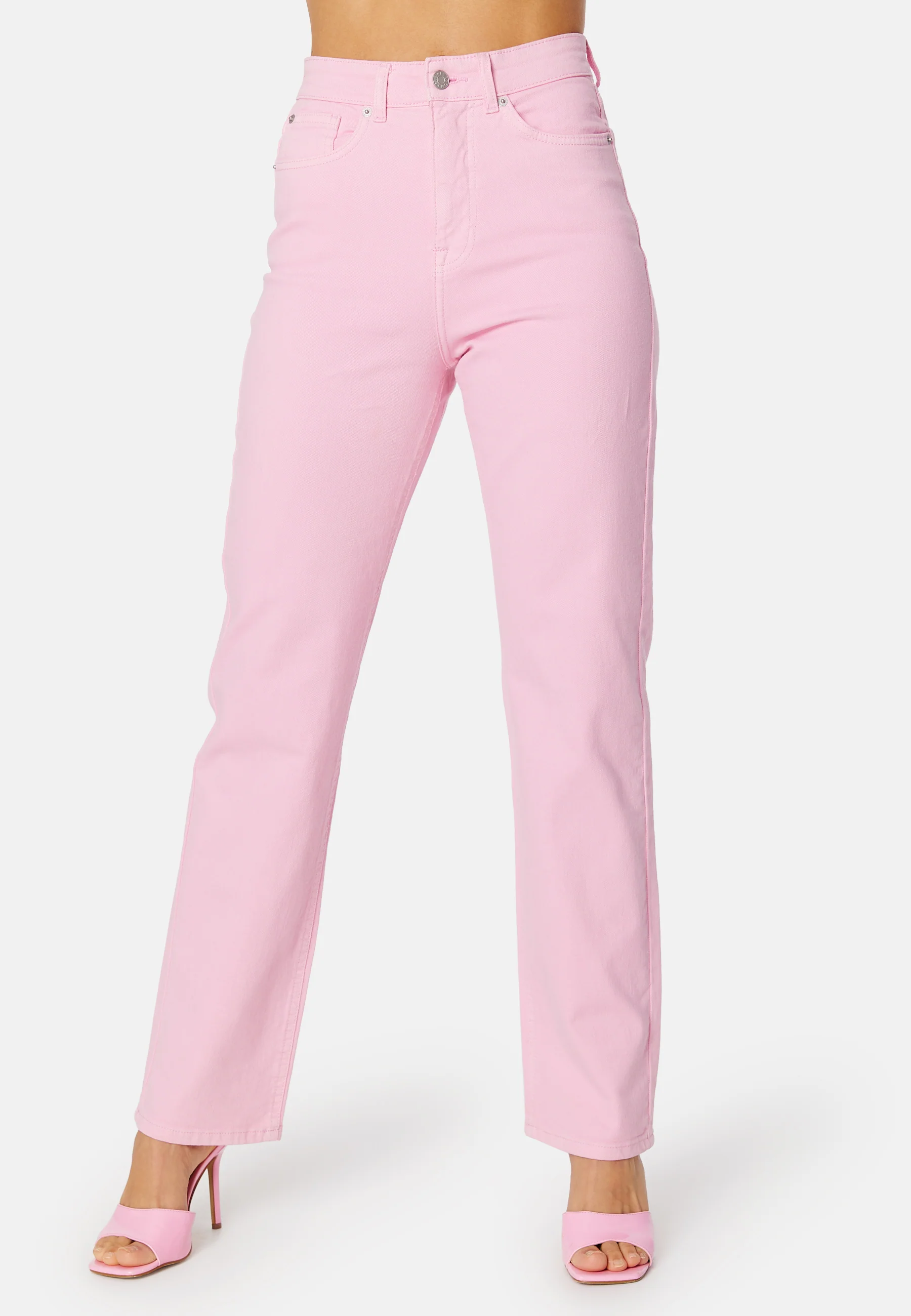 Straight High Waist Jeans - Image 4