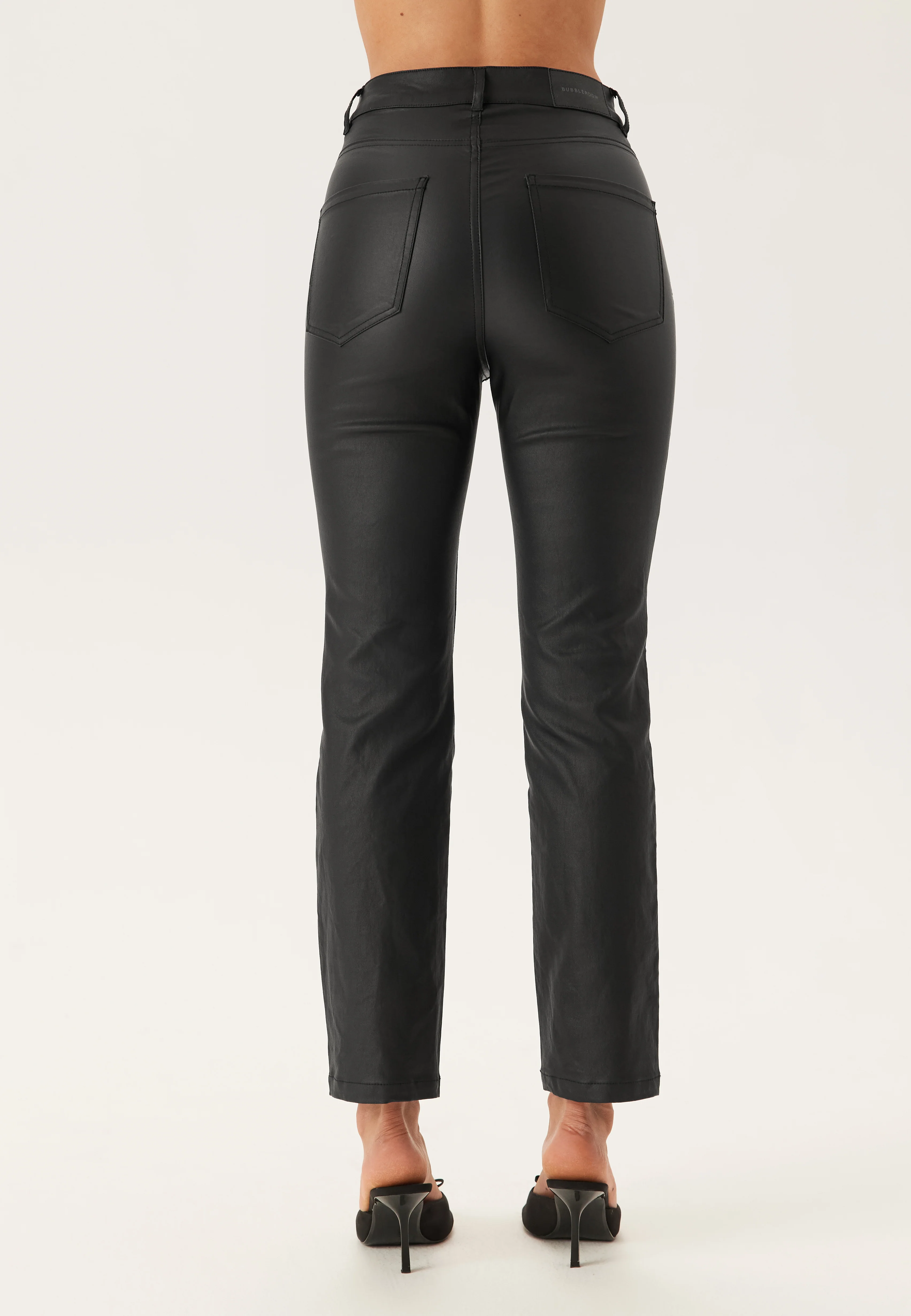 Straight Leg Coated Jeans - Image 6