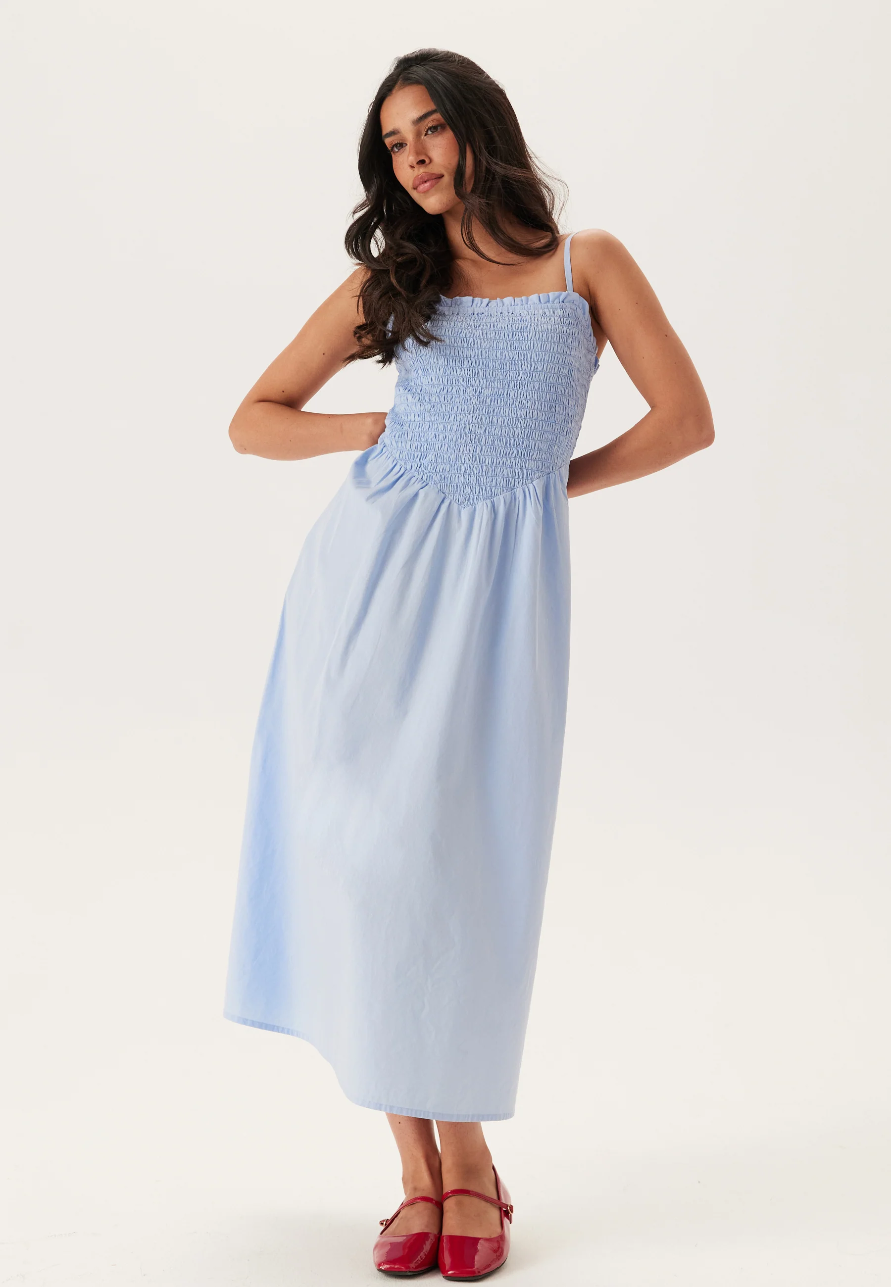 Strap Smock Dress - Image 3