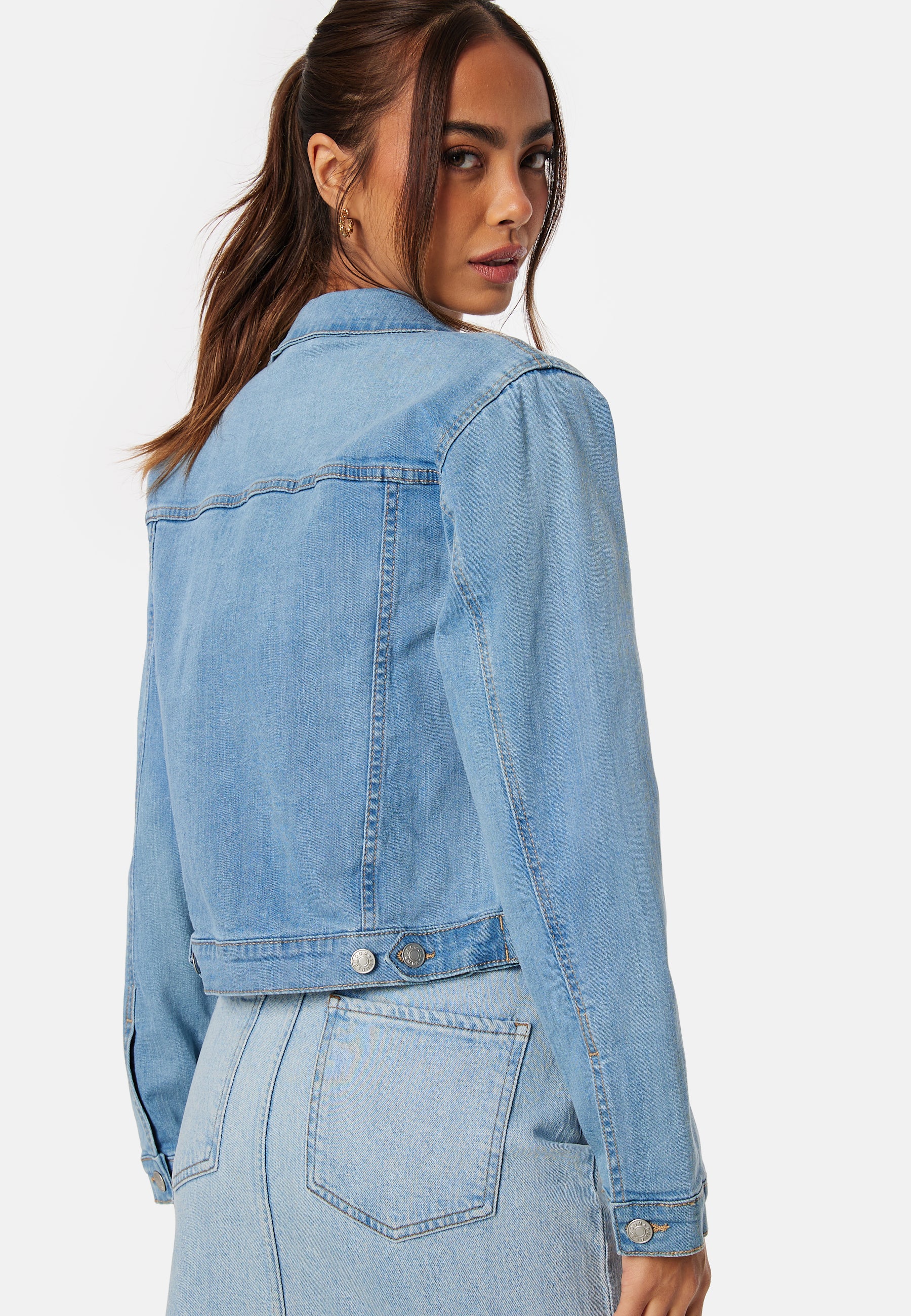 Stretch Denim Jacket - Image 2