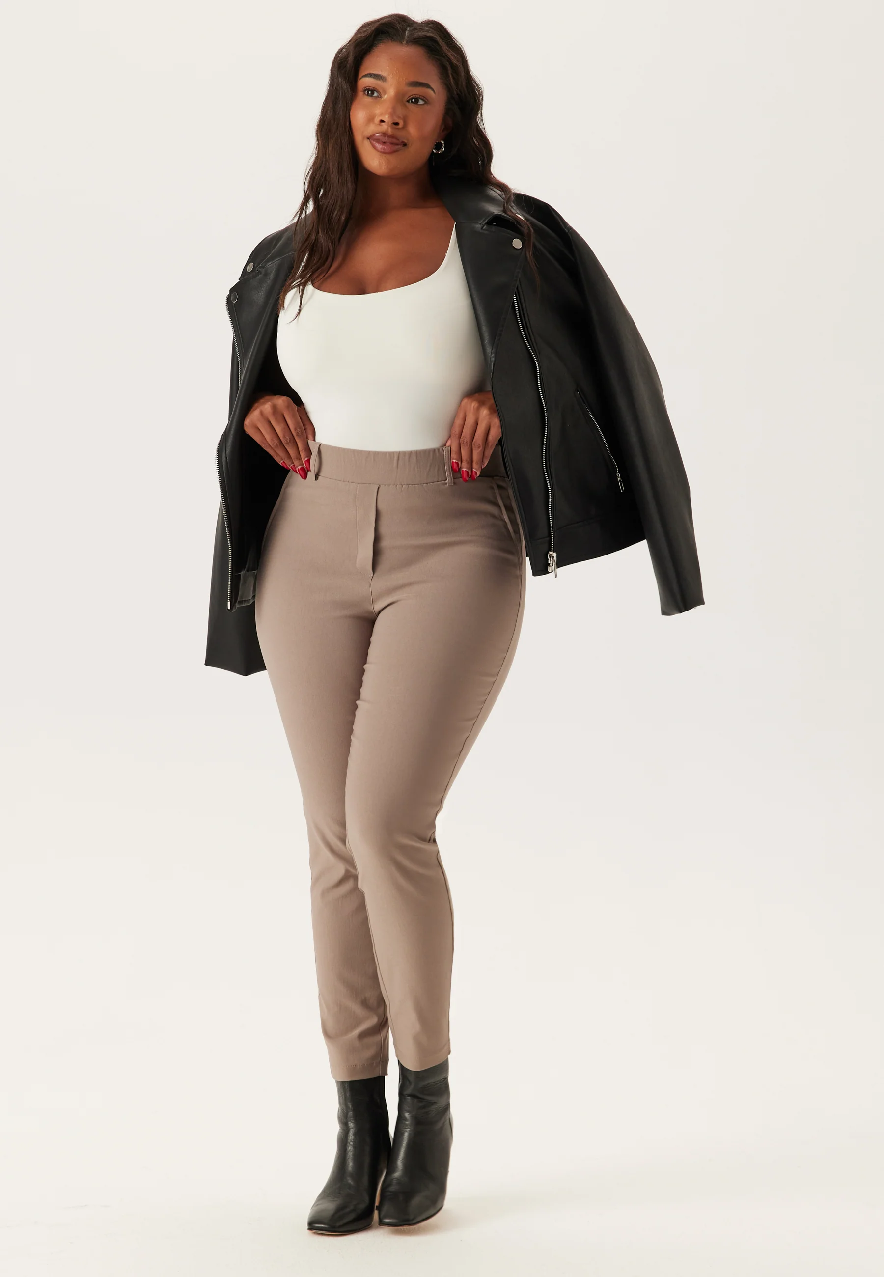 Stretchy Ankle Treggings - Image 5