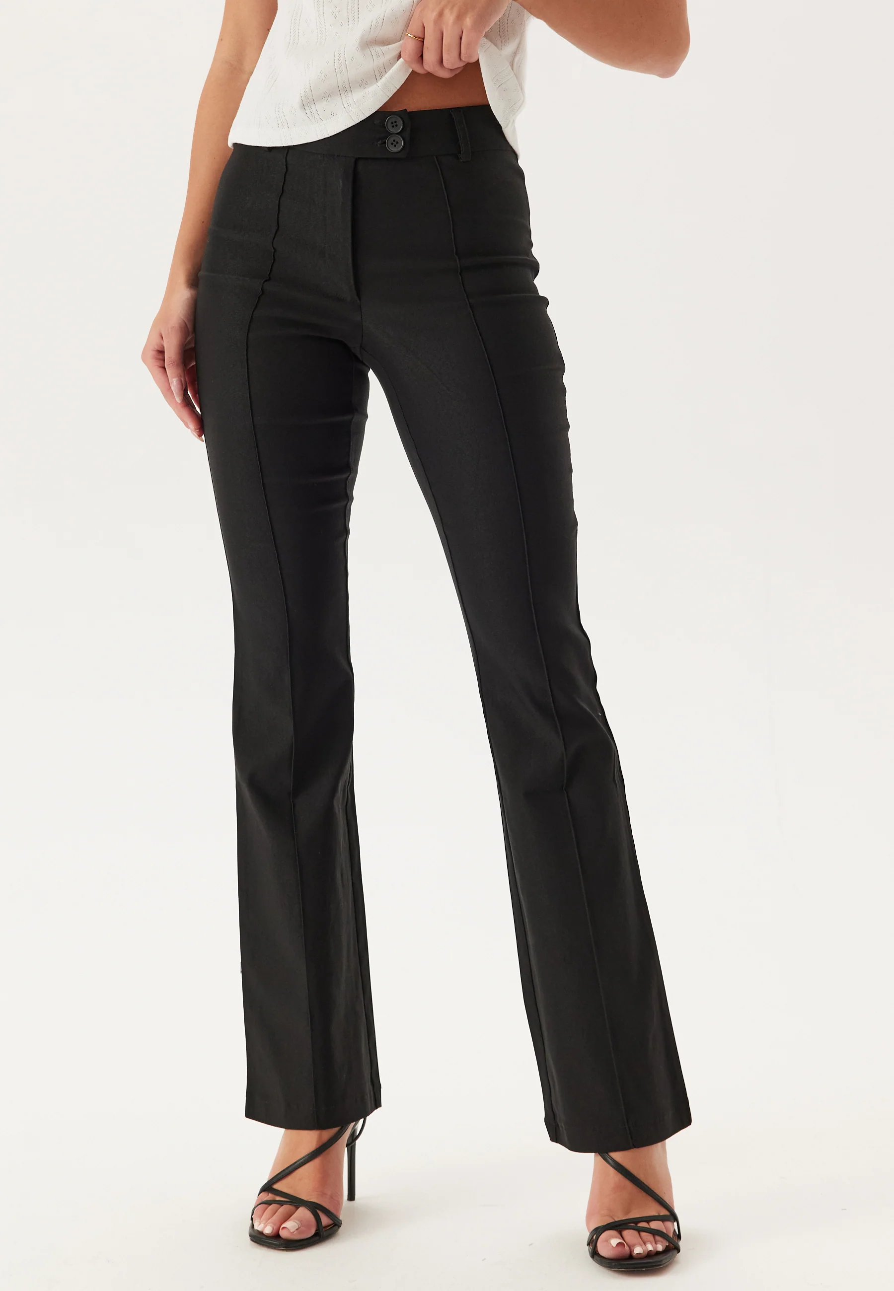Stretchy Back Pocket Trousers - Image 2