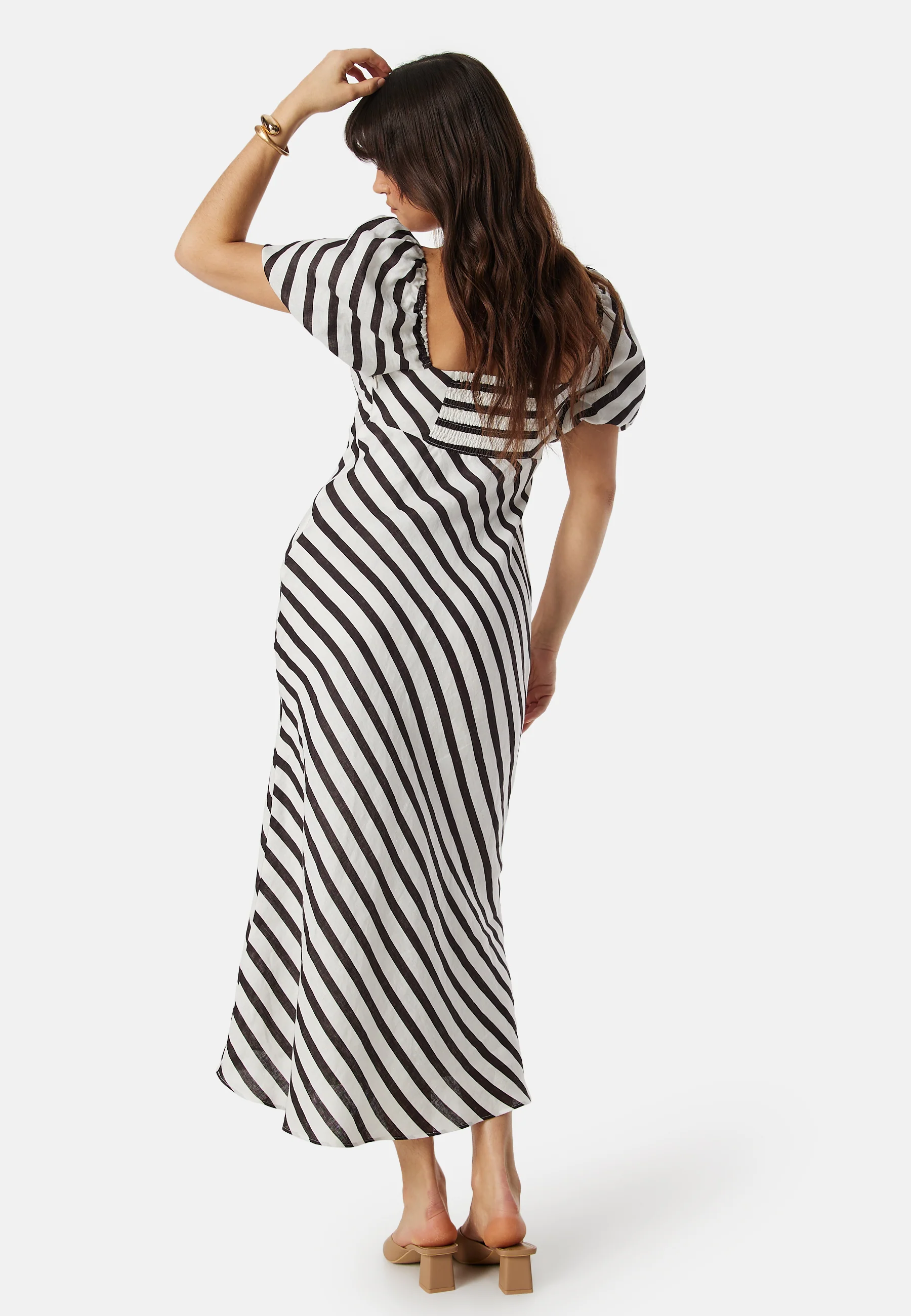 Stripe Midi Dress - Image 2