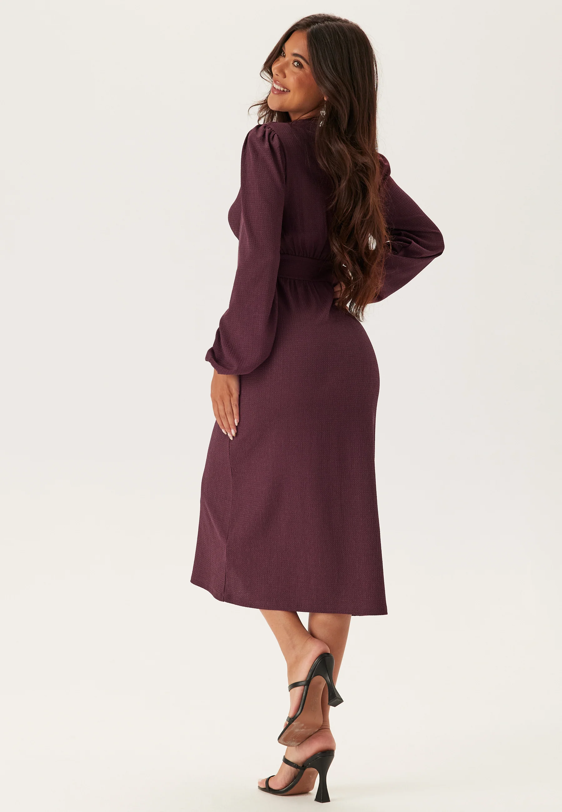 Structure Button Midi Dress - Image 3