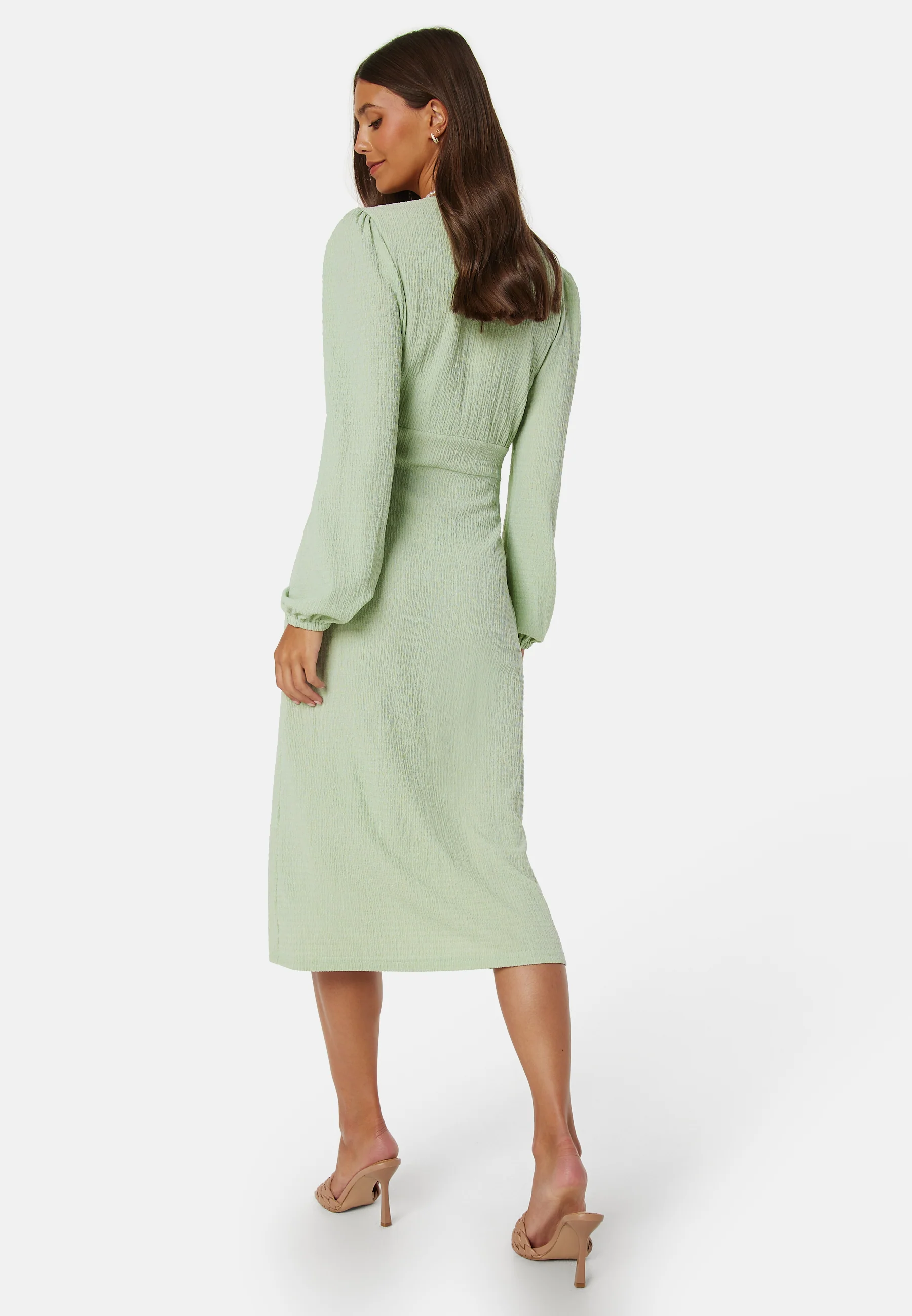 Structure Button Midi Dress - Image 3