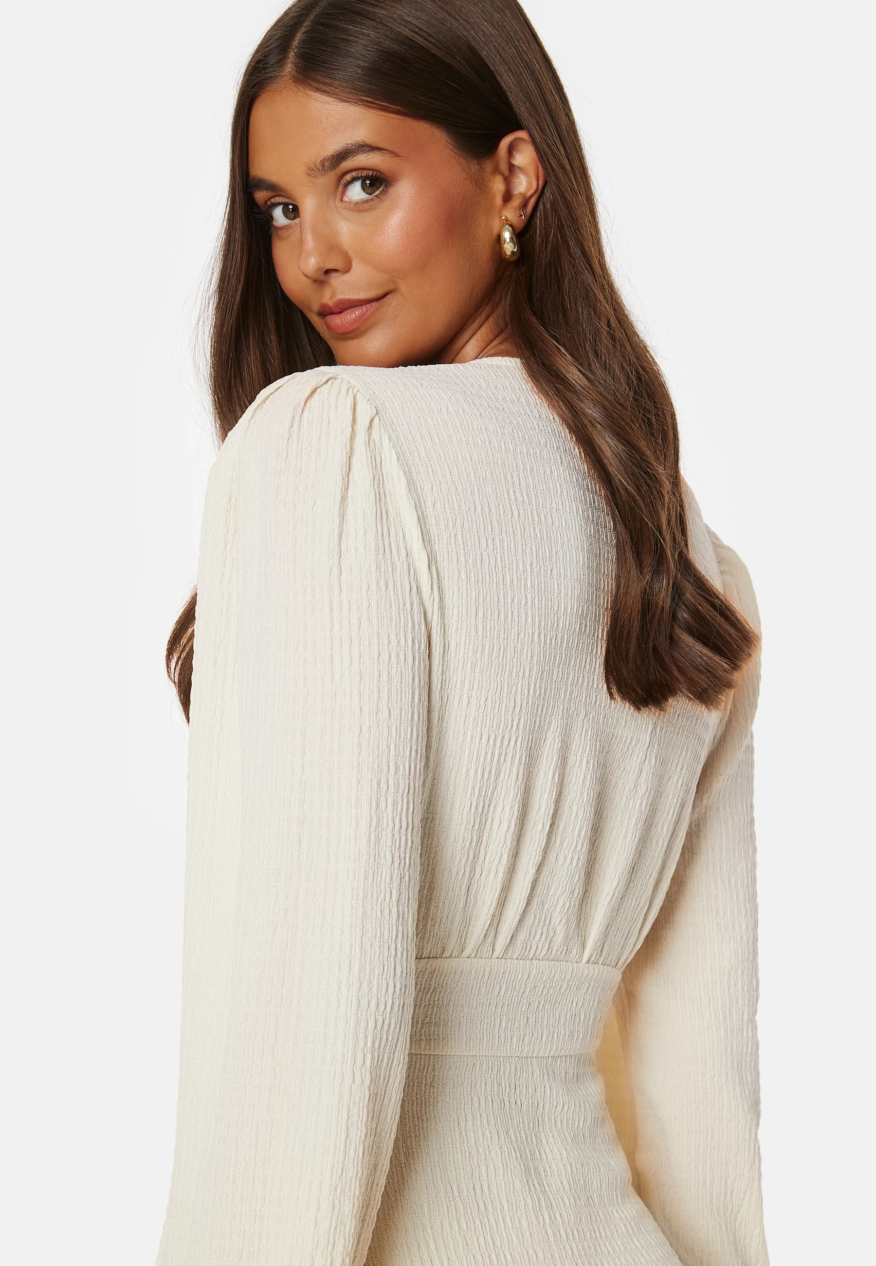 Structure Button Midi Dress - Image 4
