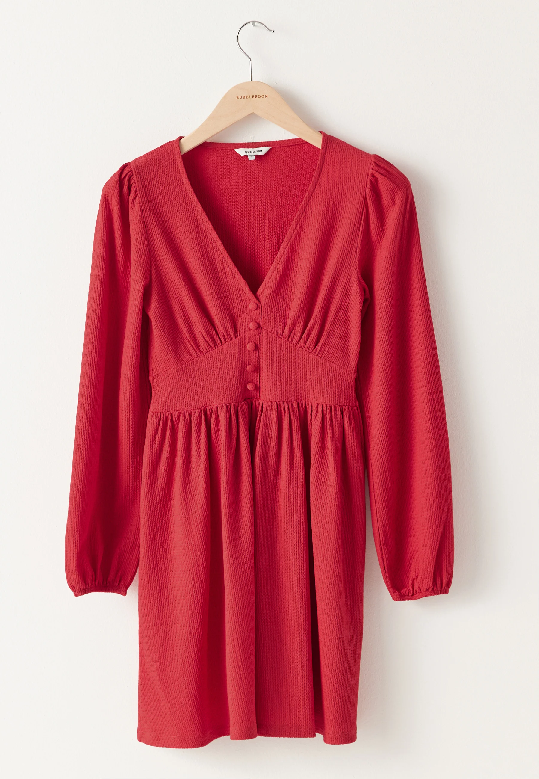 Structure Button Mini Dress - Image 5