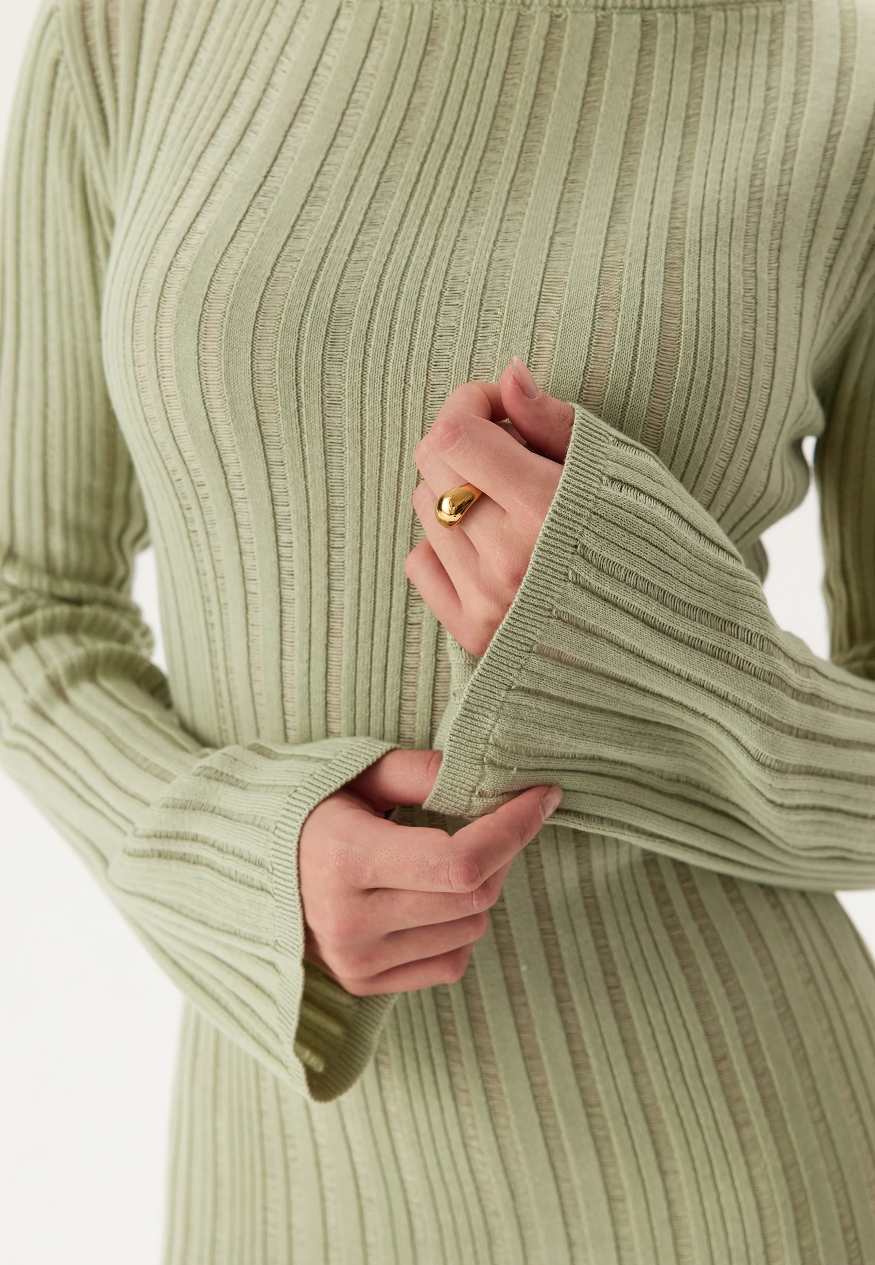 Structure Knitted Dress - Image 7