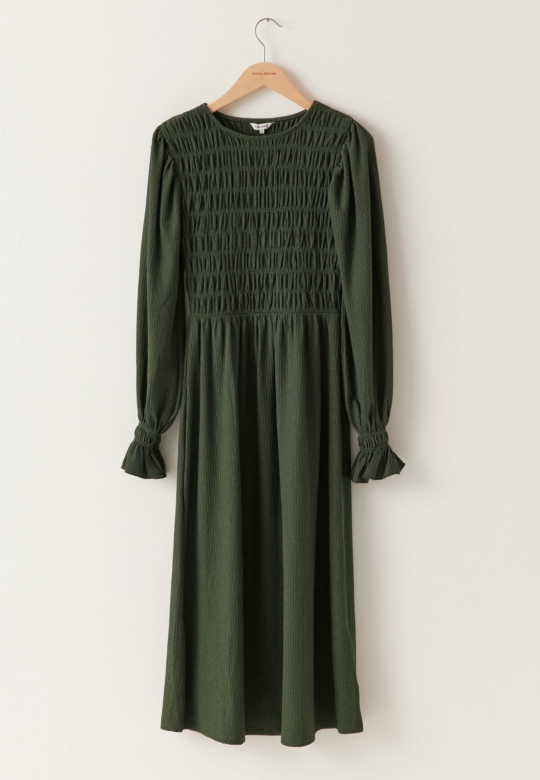 Structure Long Sleeve Midi Dress - Image 5