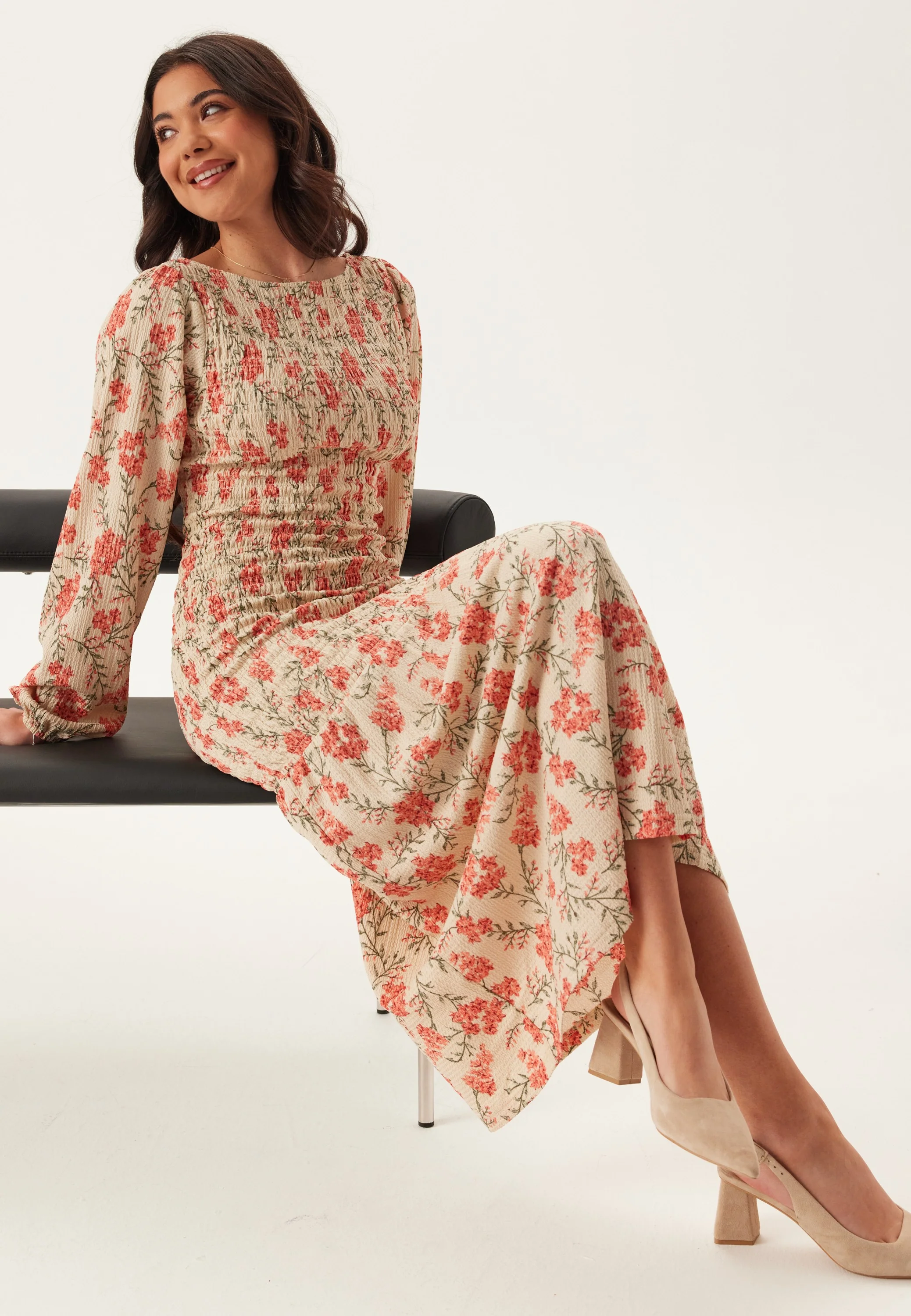 Structure Smock Midi Dress