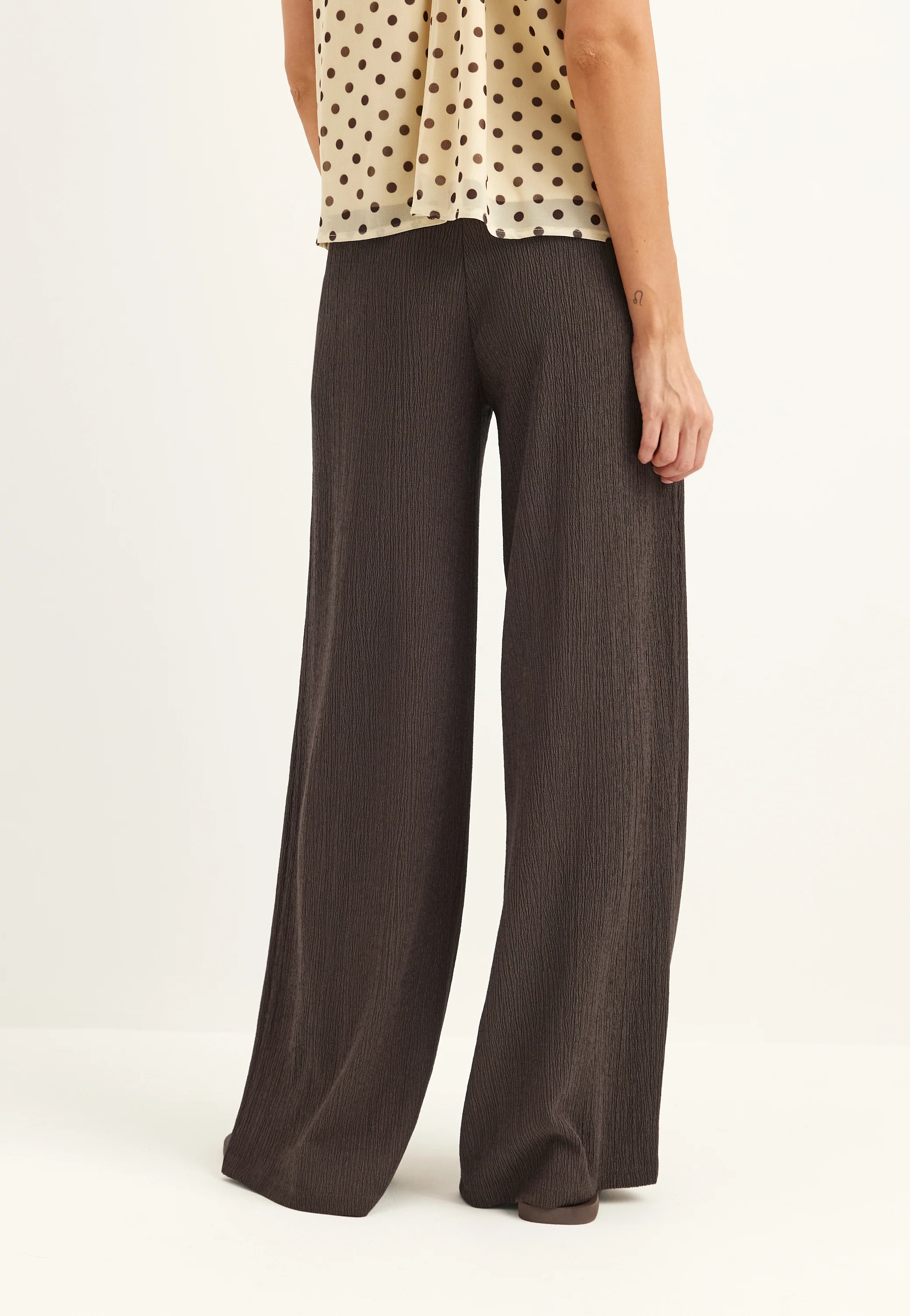 Structure Wide Trousers - Image 10