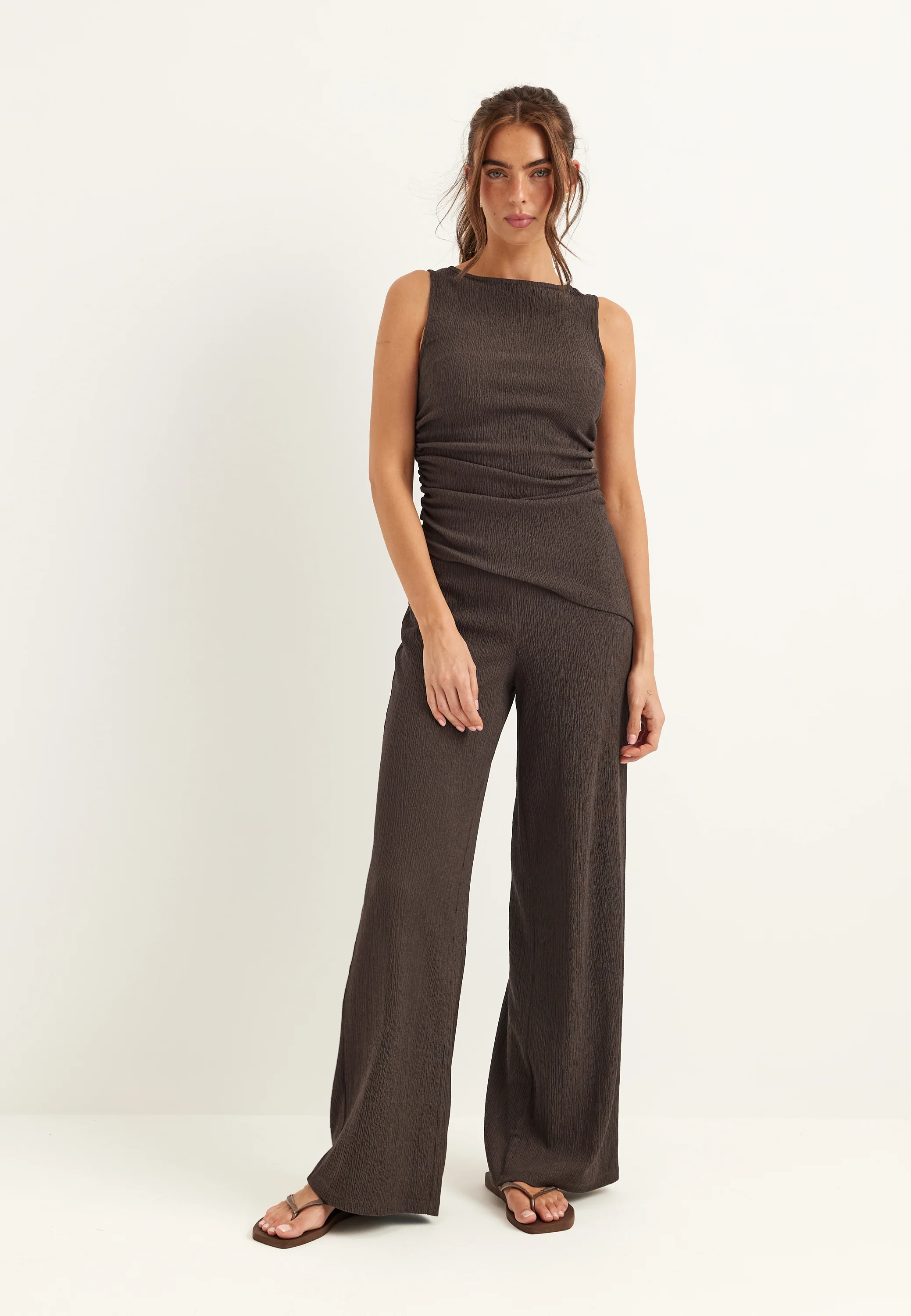 Structure Wide Trousers - Image 6