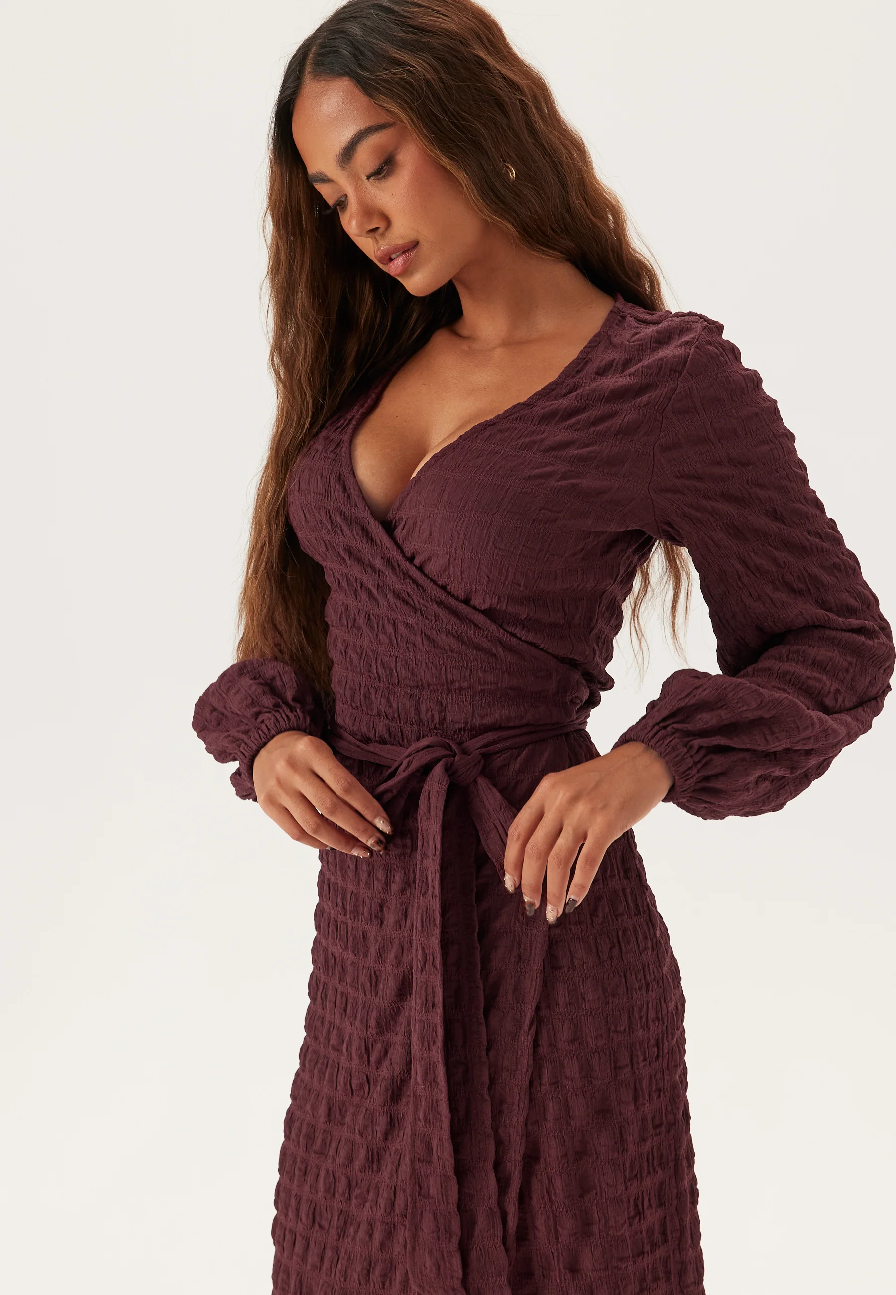 Structure Wrap Dress - Image 3