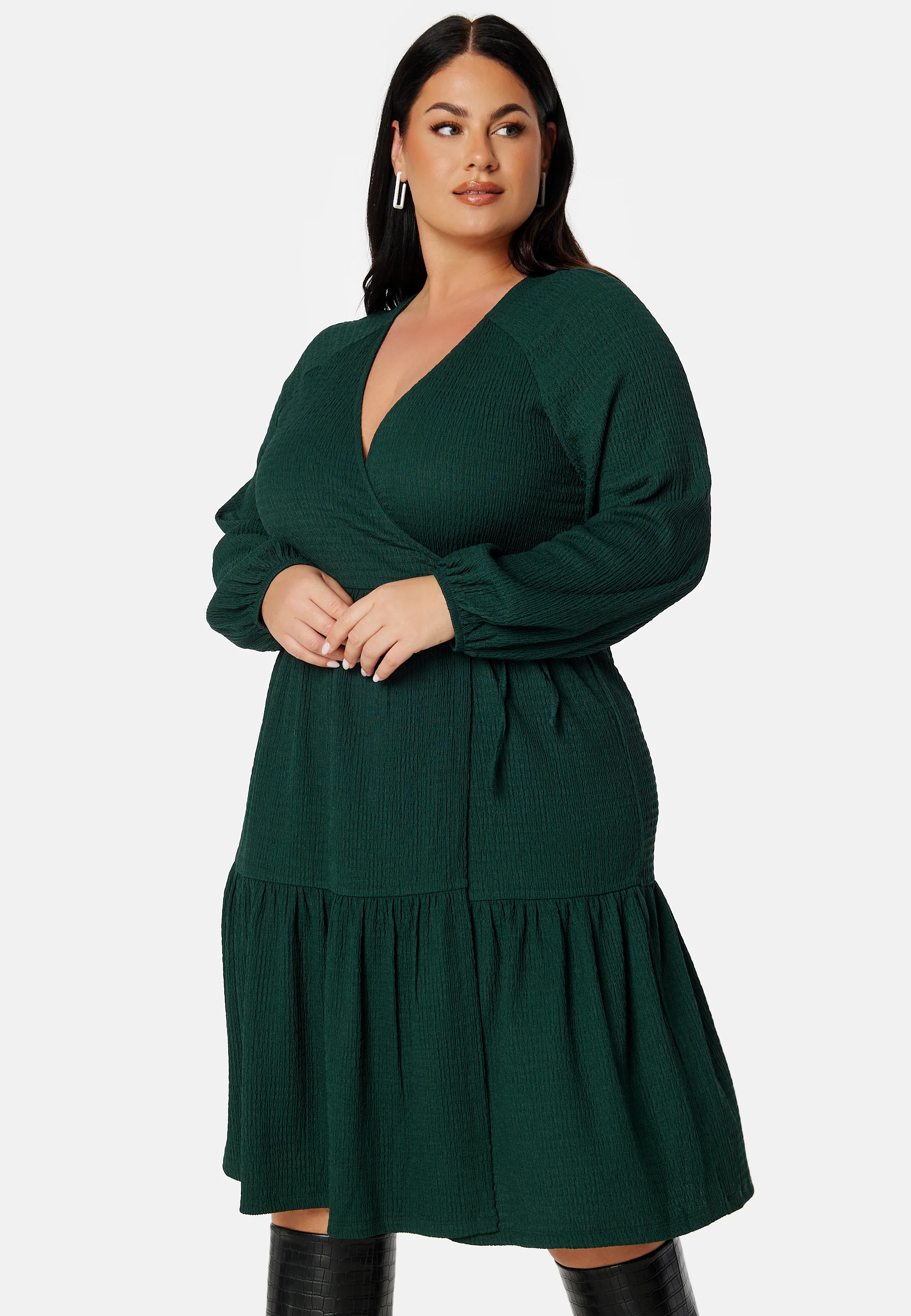 Structure Wrap Dress - Image 3