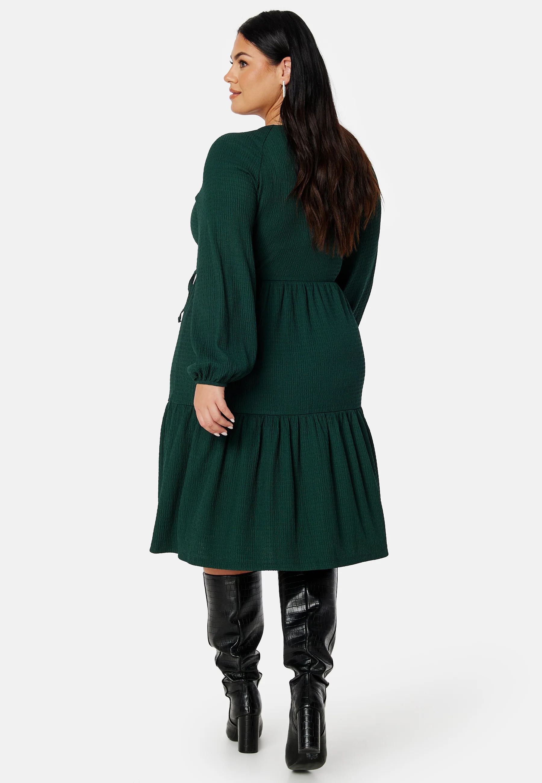 Structure Wrap Dress - Image 4