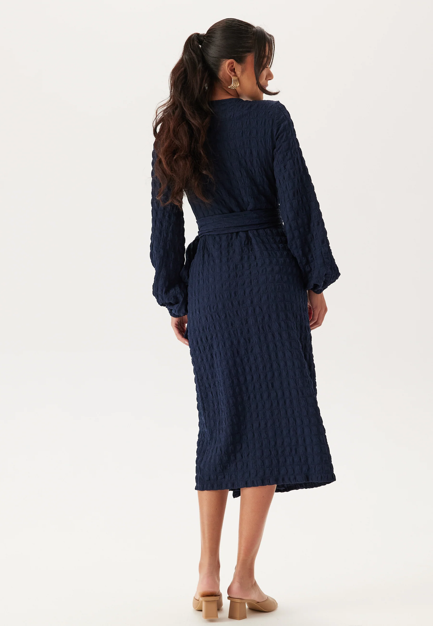 Structure Wrap Dress - Image 2