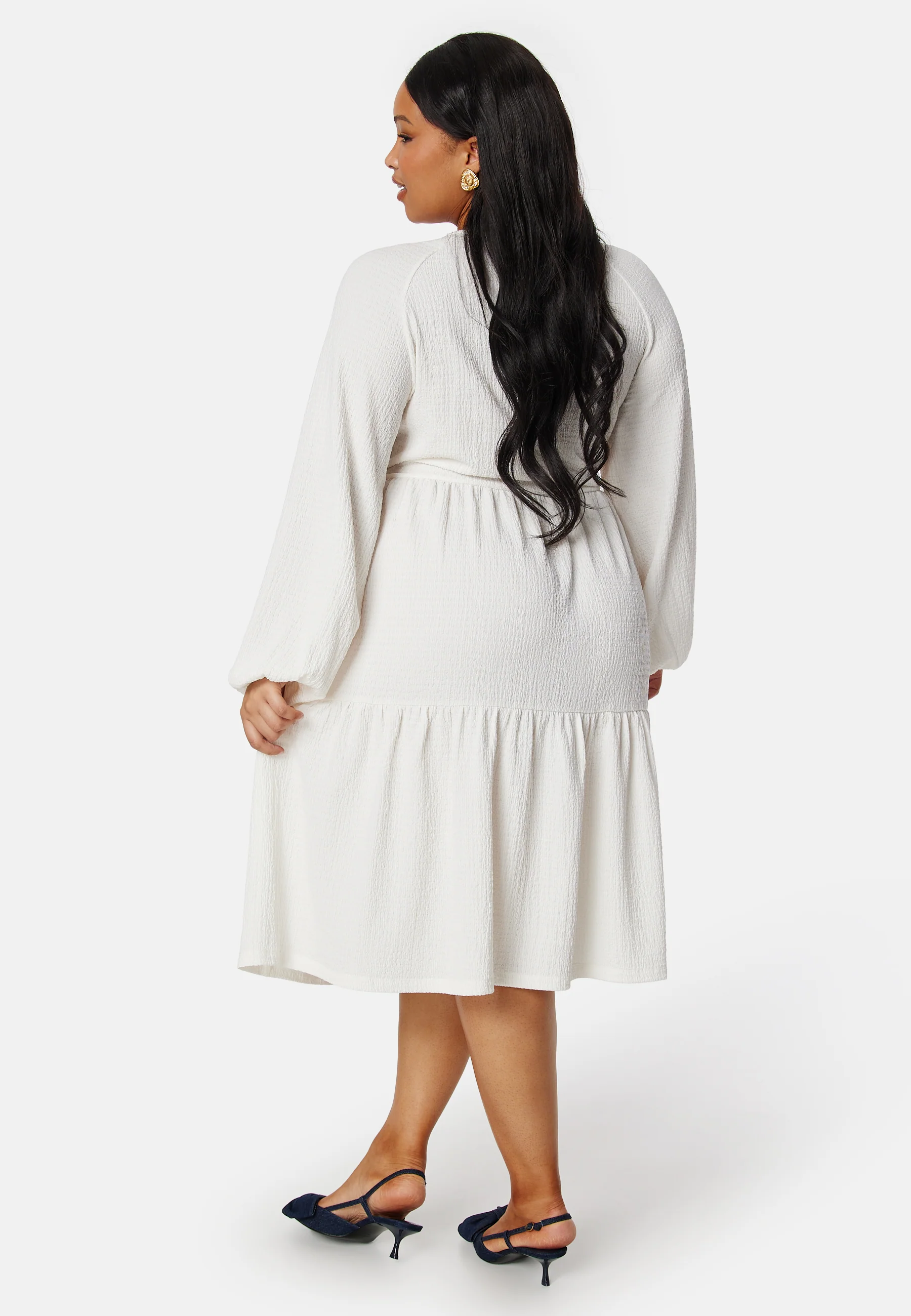 Structure Wrap Dress - Image 7