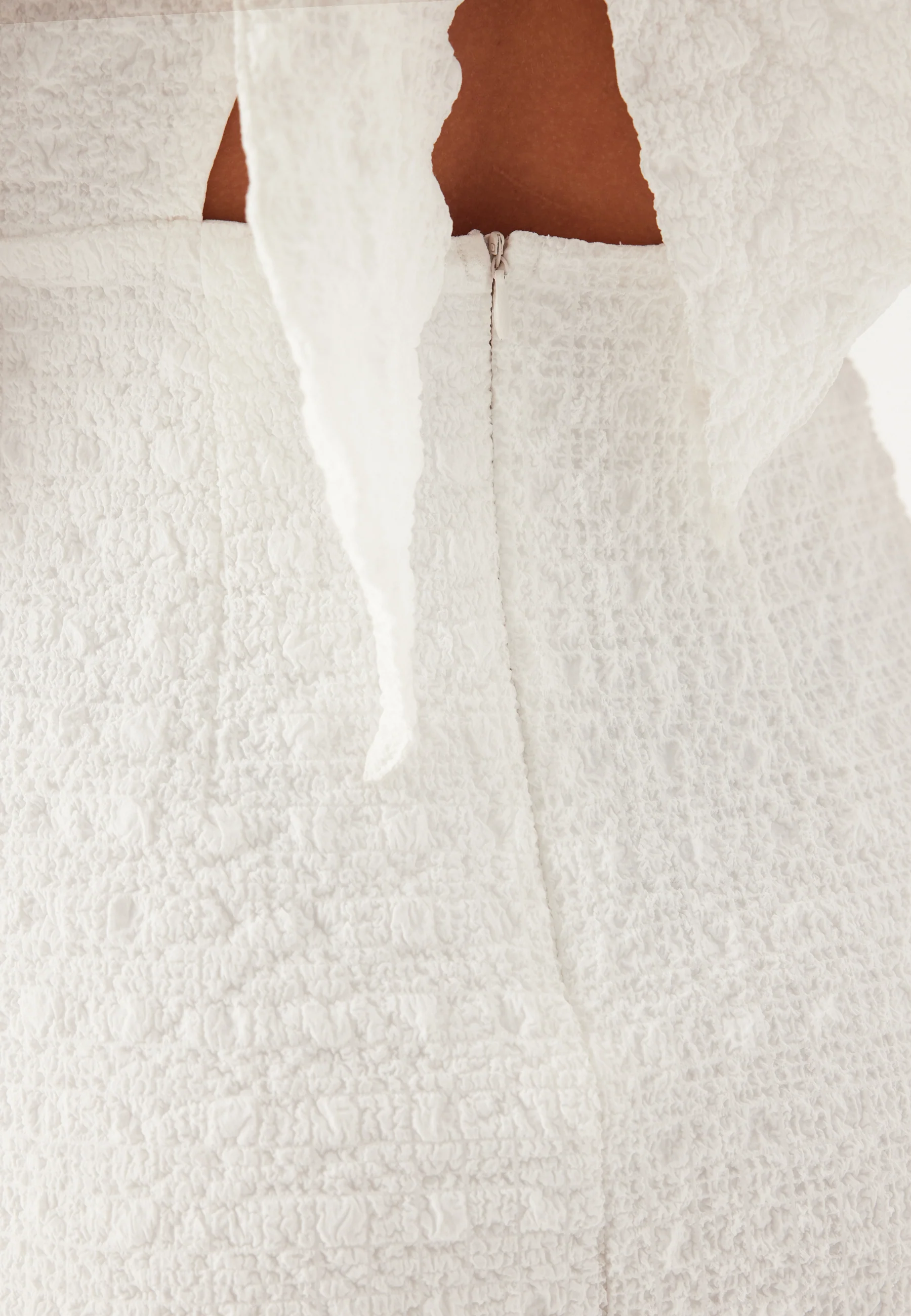 Structured Bow Short Dress - Image 5