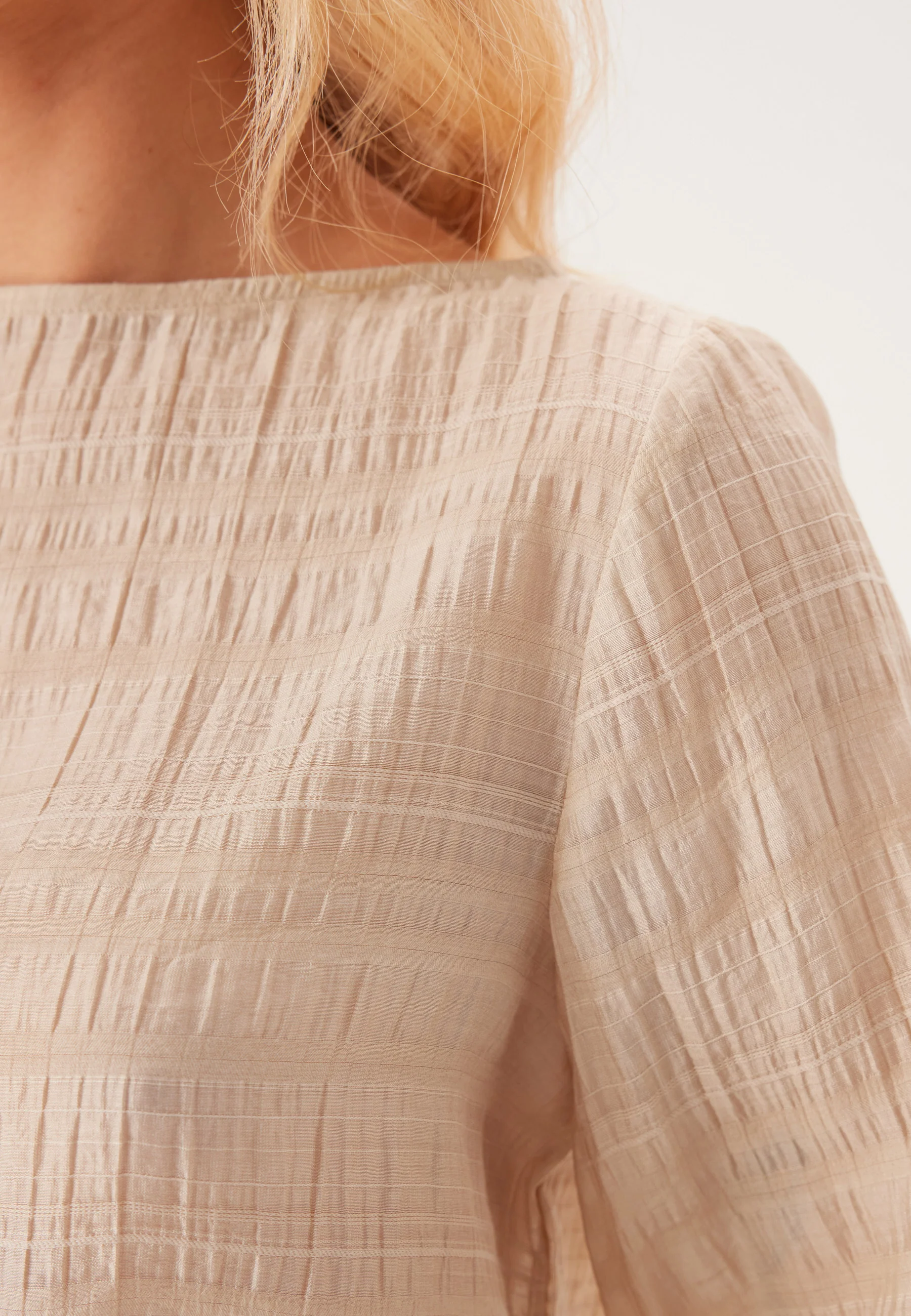 Structured L/S Blouse - Image 4