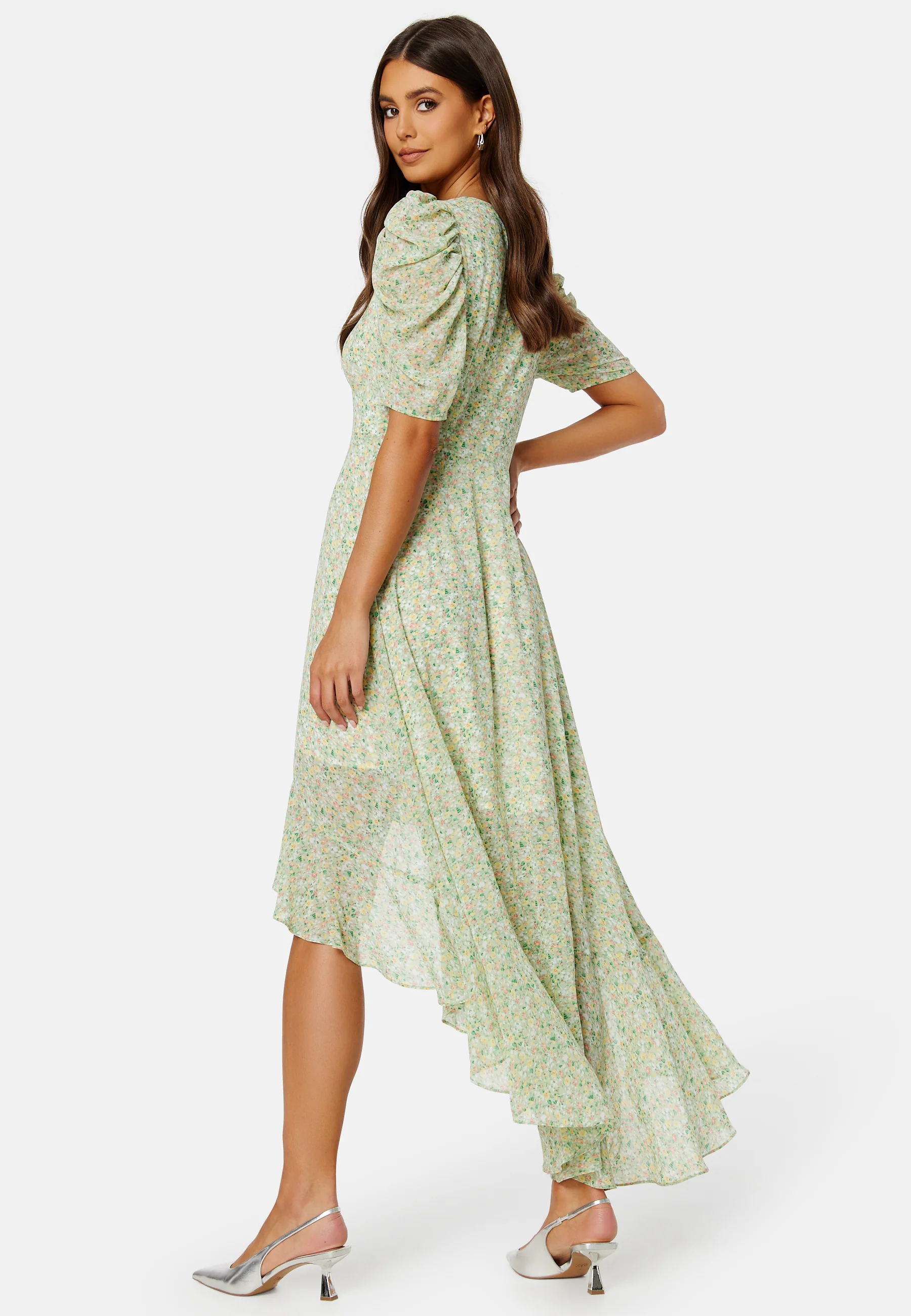 Summer Luxe High-Low Midi Dress - Image 3